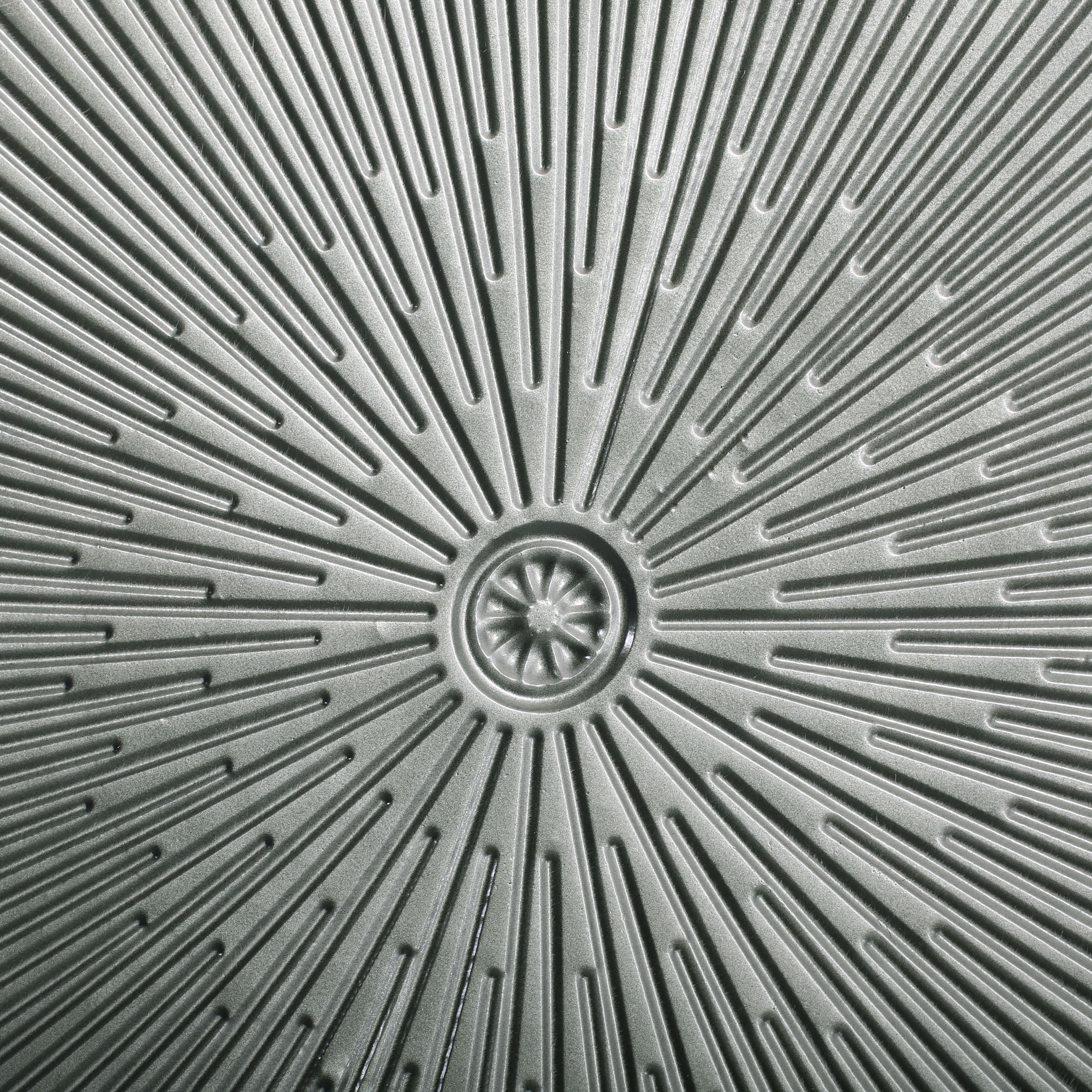 Perrotto Modern Iron Sunburst Pumpkin Coffee Table - furnishings