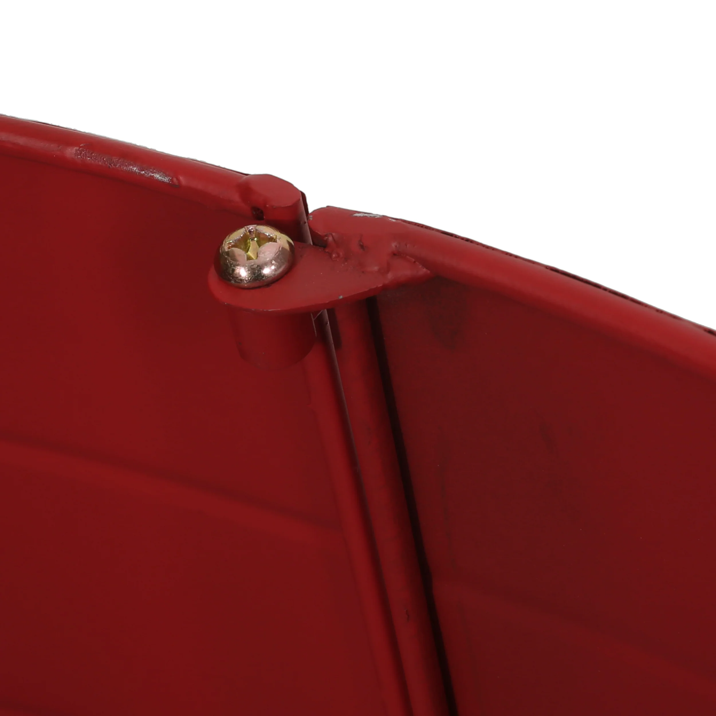 Gilmanton Metal Christmas Tree Collar, Red - furnishings