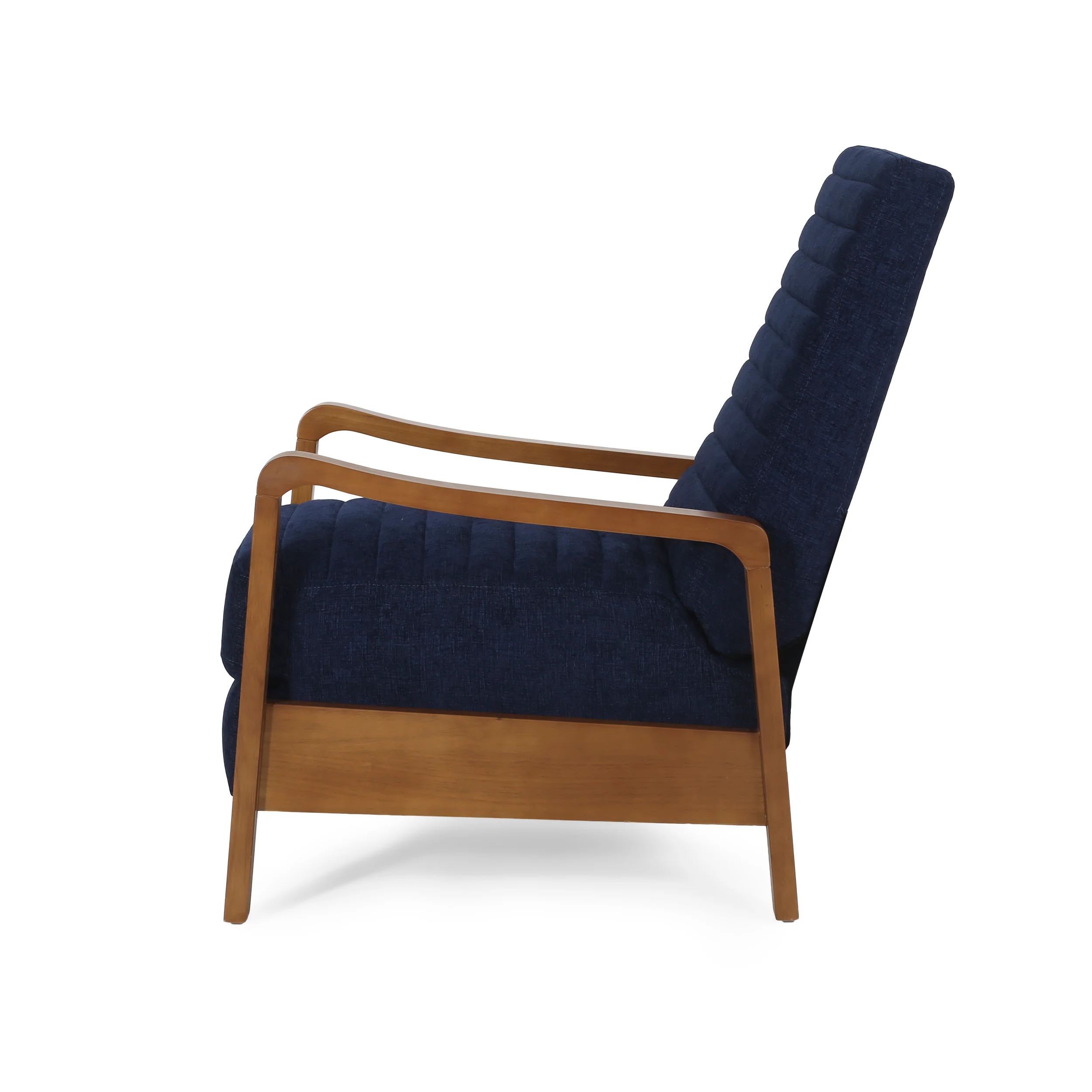 Neihart Contemporary Fabric Channel Stitch Pushback Recliner - furnishings