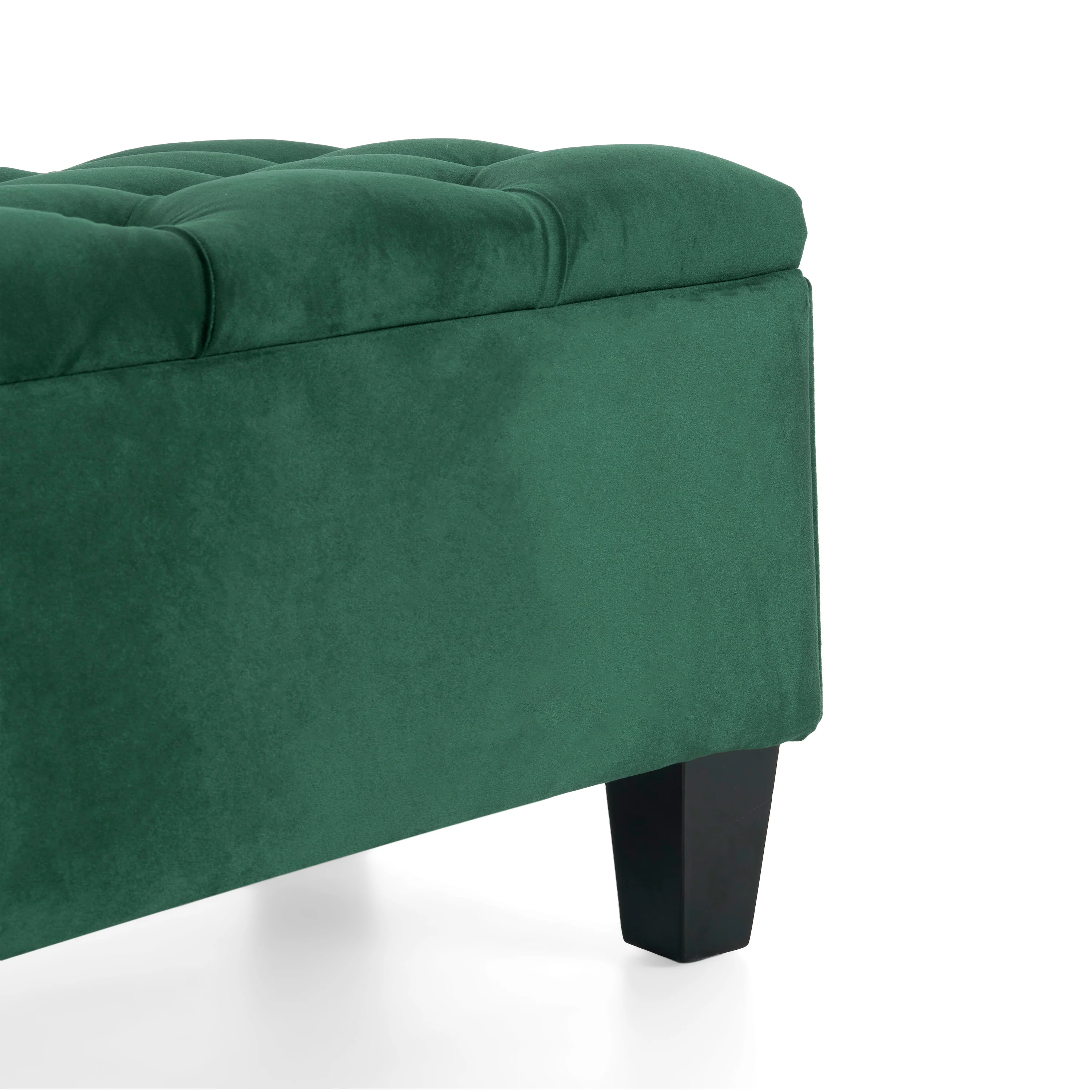 Noctiss Tufted Fabric Ottoman Bench - furnishings