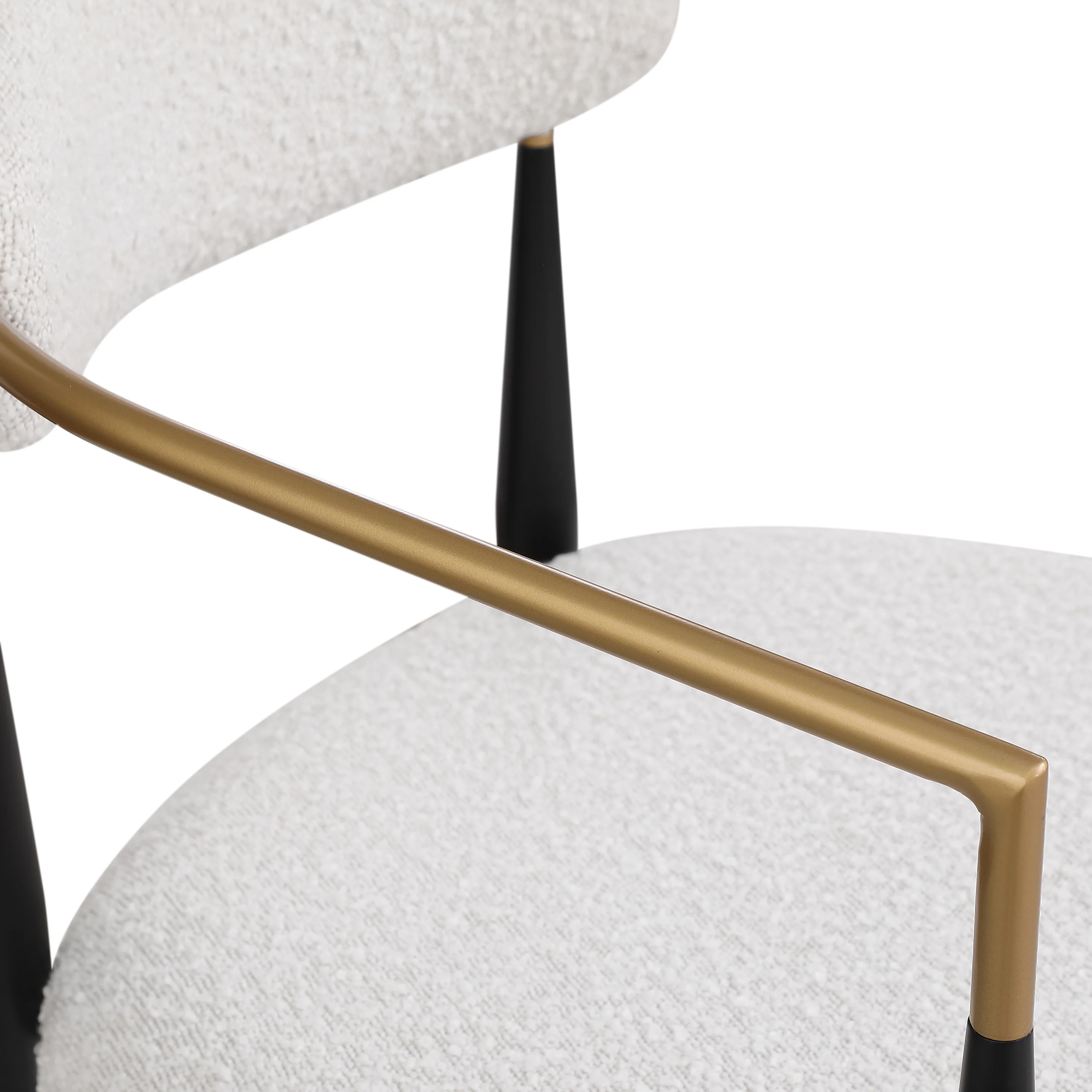 Camas Zephyr Indoor Fabric Barstool Set of 2 - furnishings