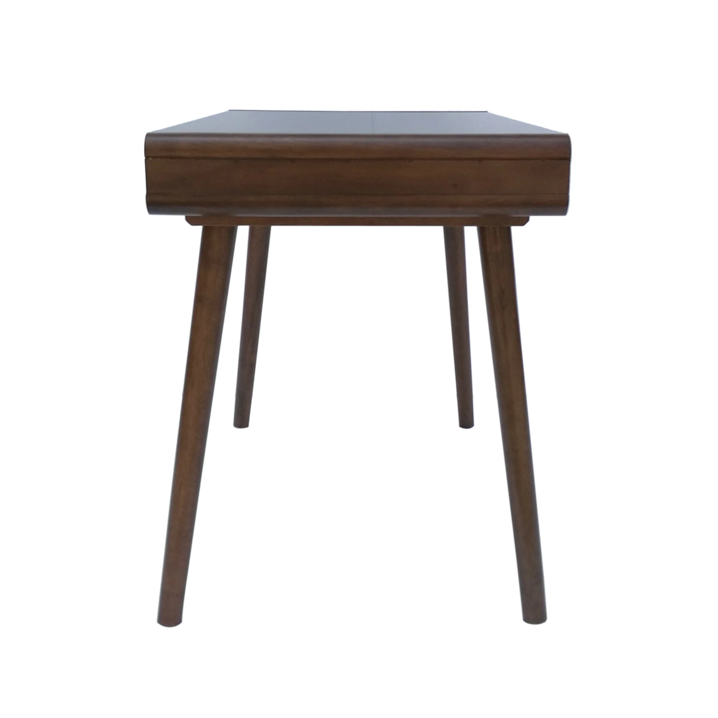 Rex Mid Century Rubberwood Writing Desk - furnishings