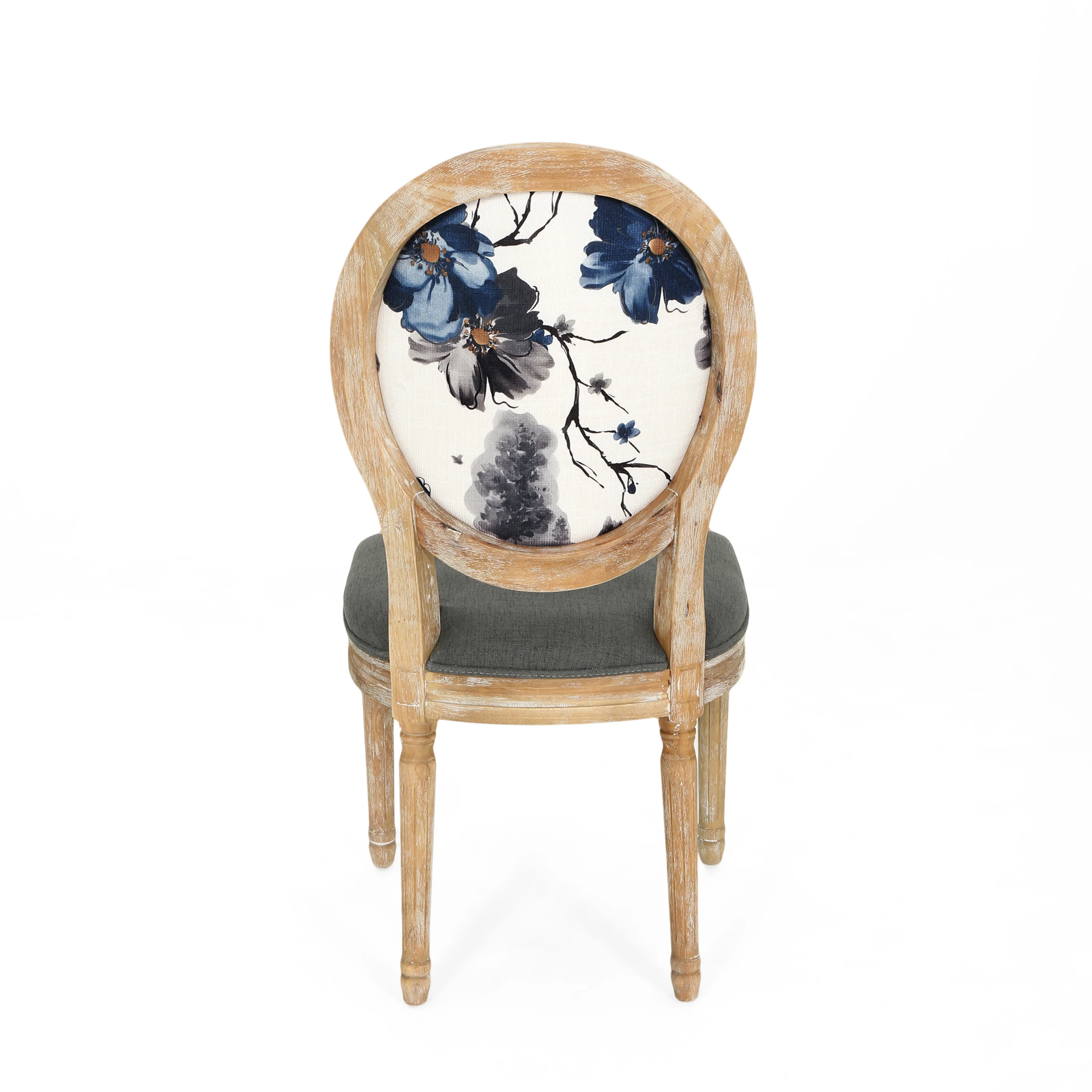 Reed Upholstered French Design Dining Chairs - furnishings