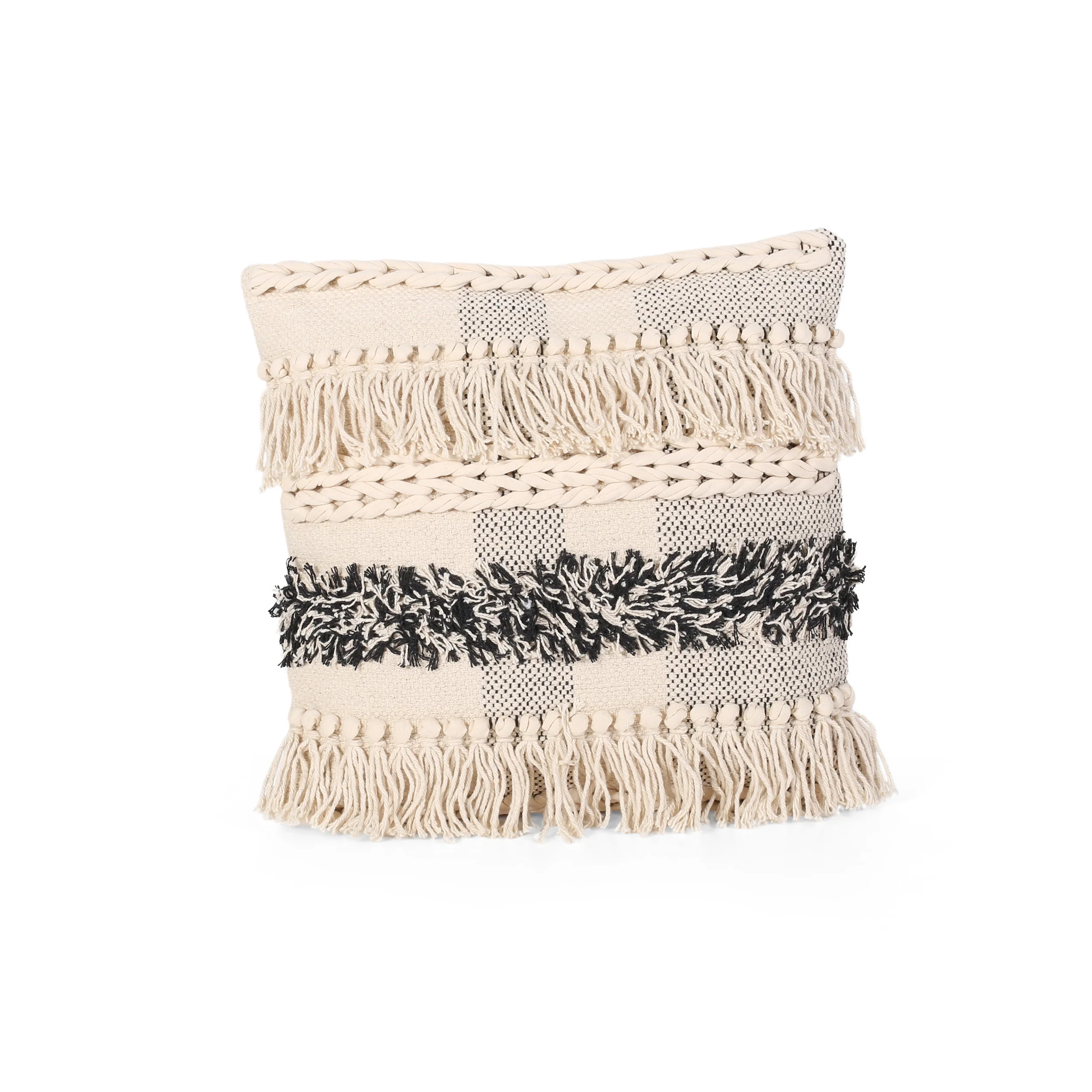 Stella Boho Cotton Pillow Cover (Set of 2) - furnishings