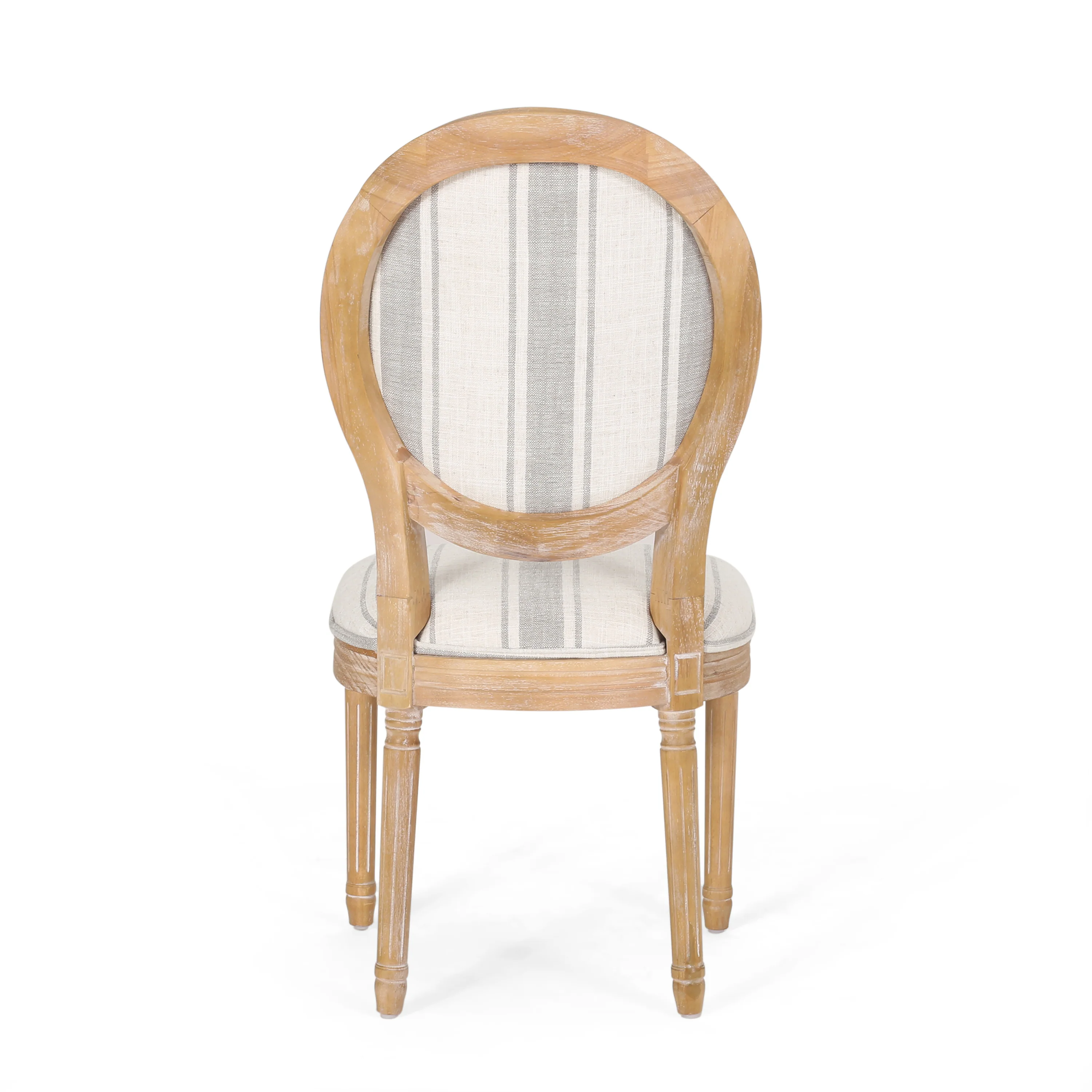 Lariya French Country Fabric Dining Chairs - furnishings