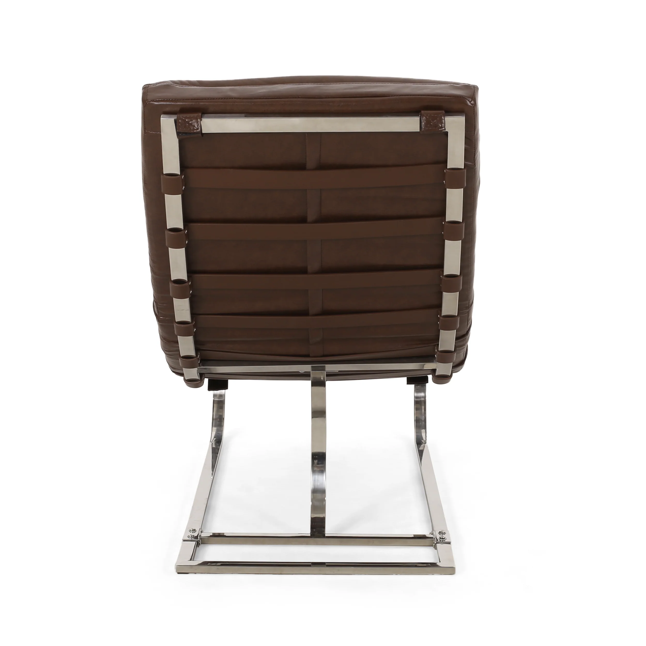 Pearsall Modern Channel Stitch Chaise Lounge - furnishings