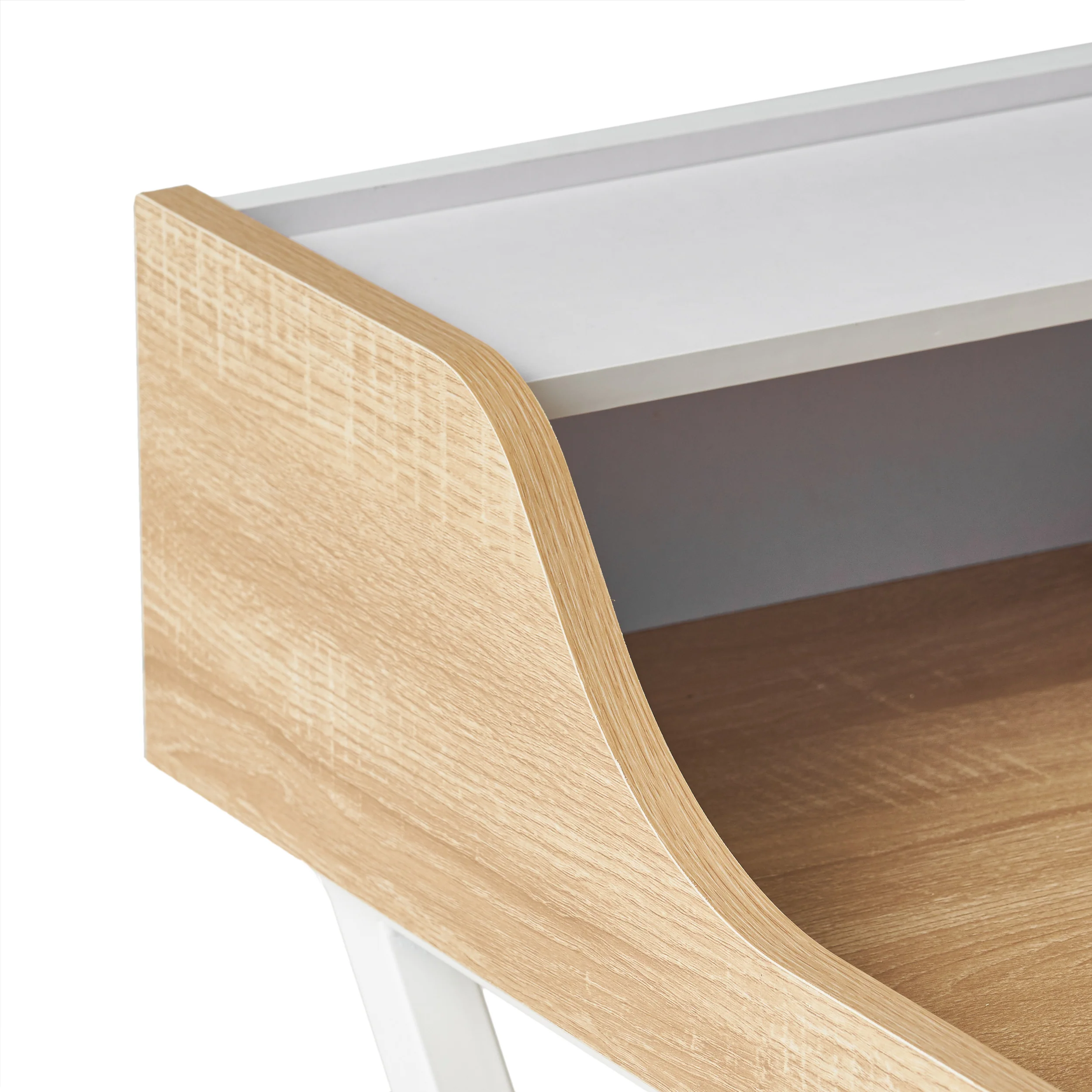 Alexandria Modern Faux Wood Computer Desk - furnishings
