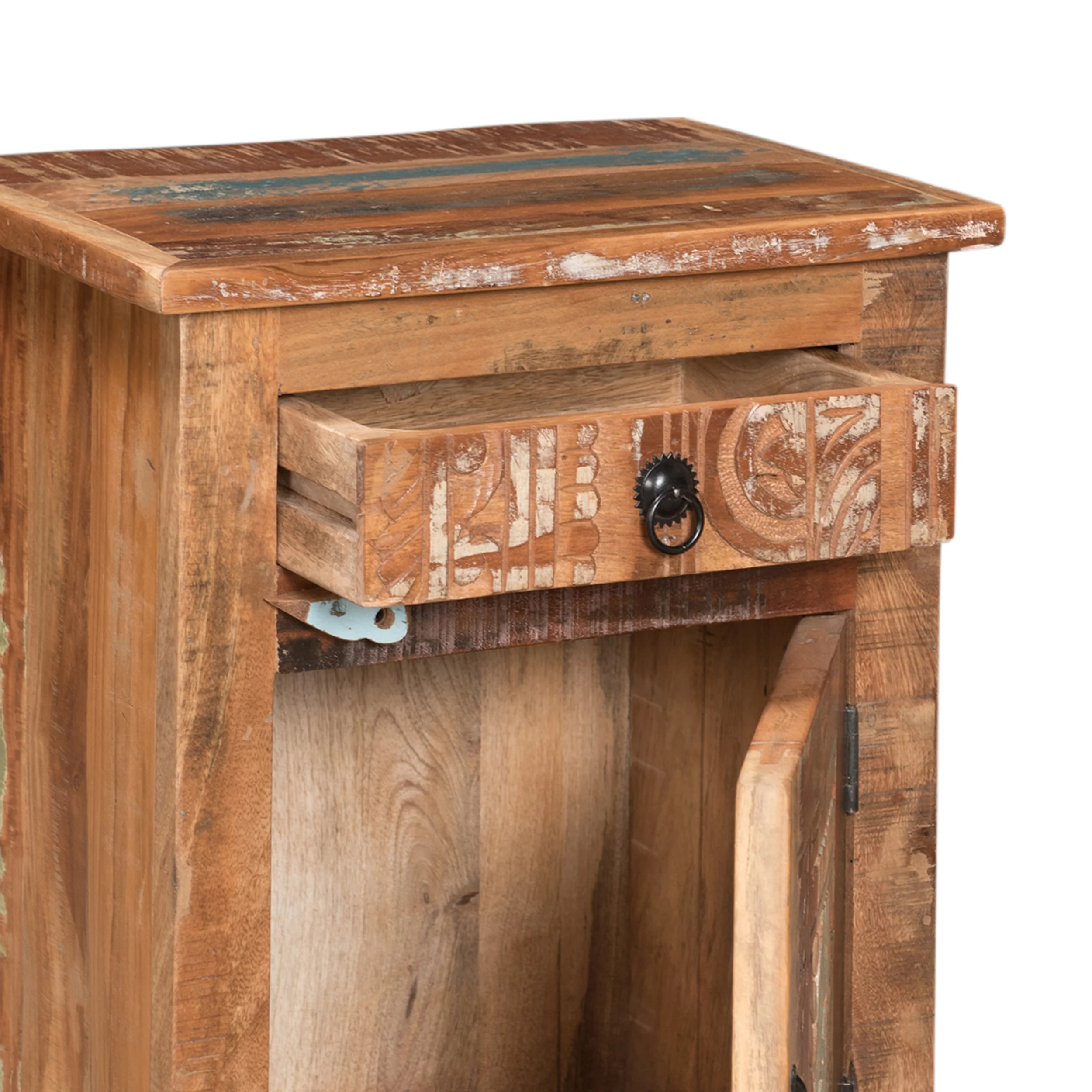Nancy Distressed End Table - furnishings