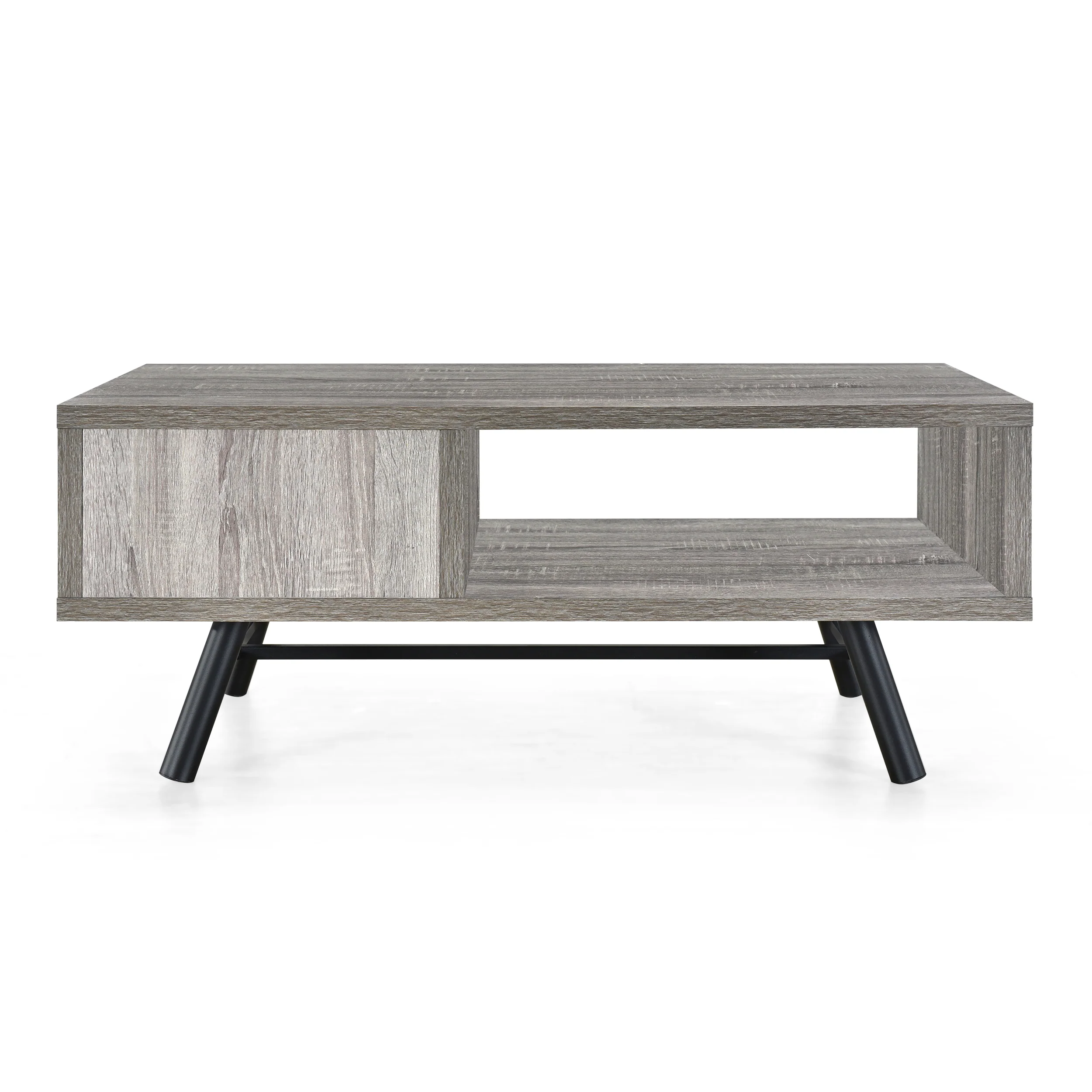 Amariana Mid-Century Modern Coffee Table with Storage - furnishings