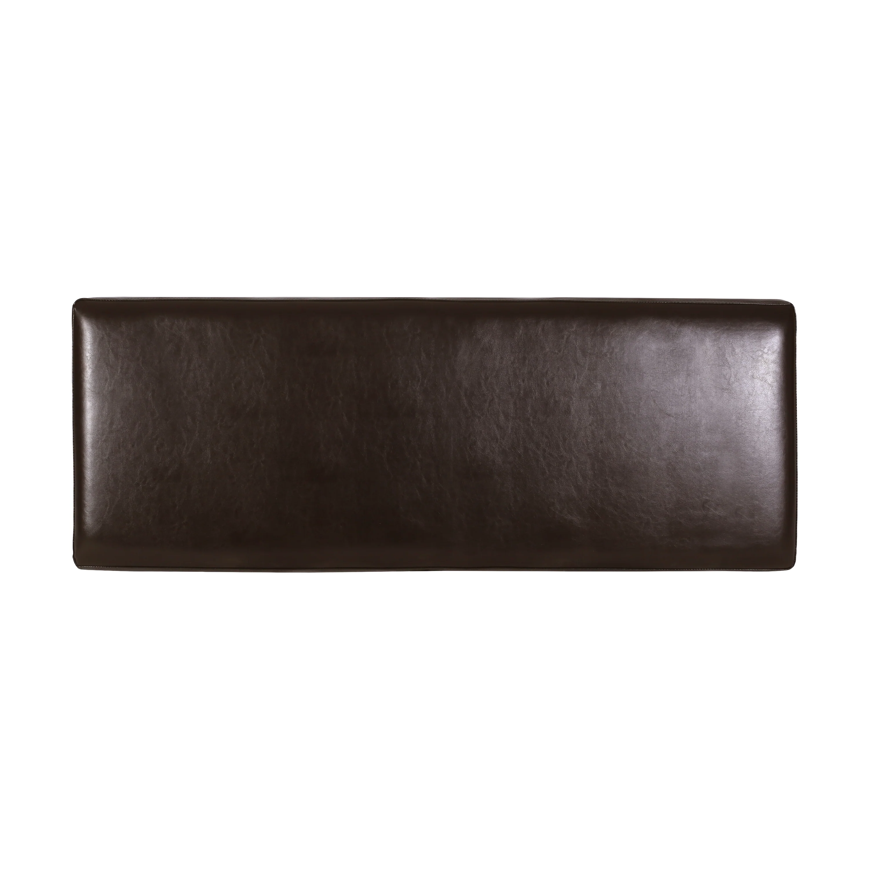 Stratford Leather Storage Ottoman Bench - furnishings