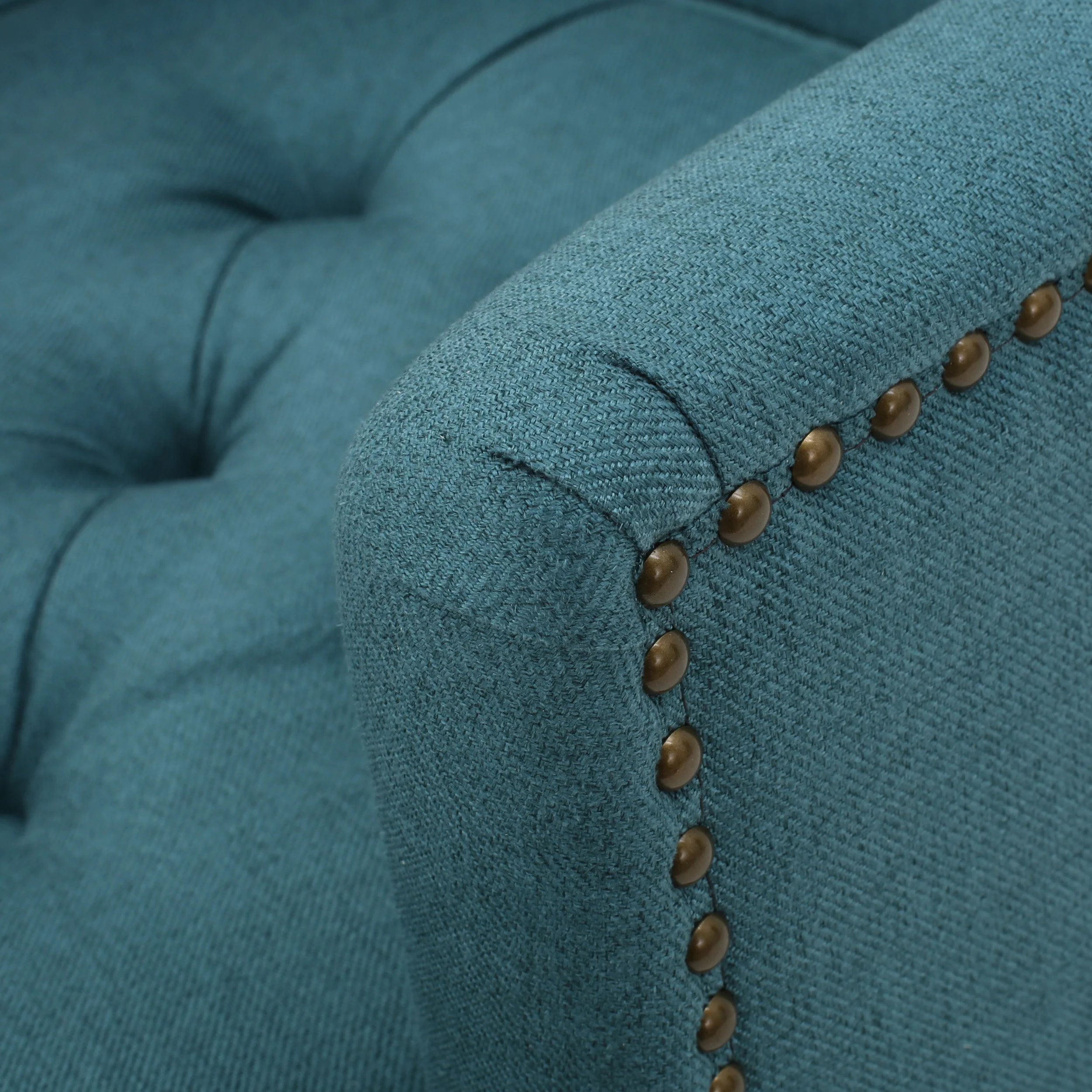 Madene Tufted Back Fabric Club Chair - furnishings