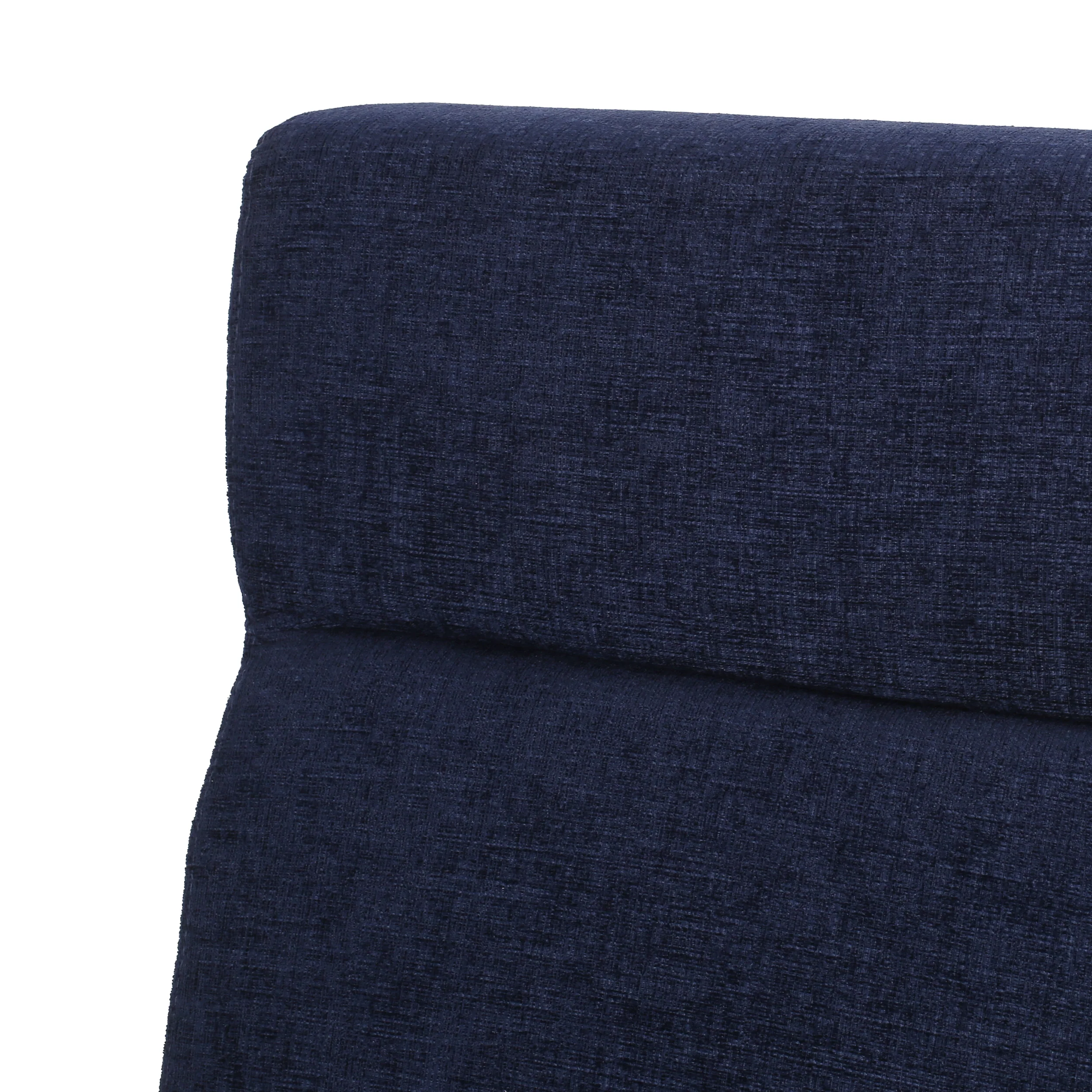 Castner Contemporary Fabric Waterfall Back Pushback Recliner - furnishings