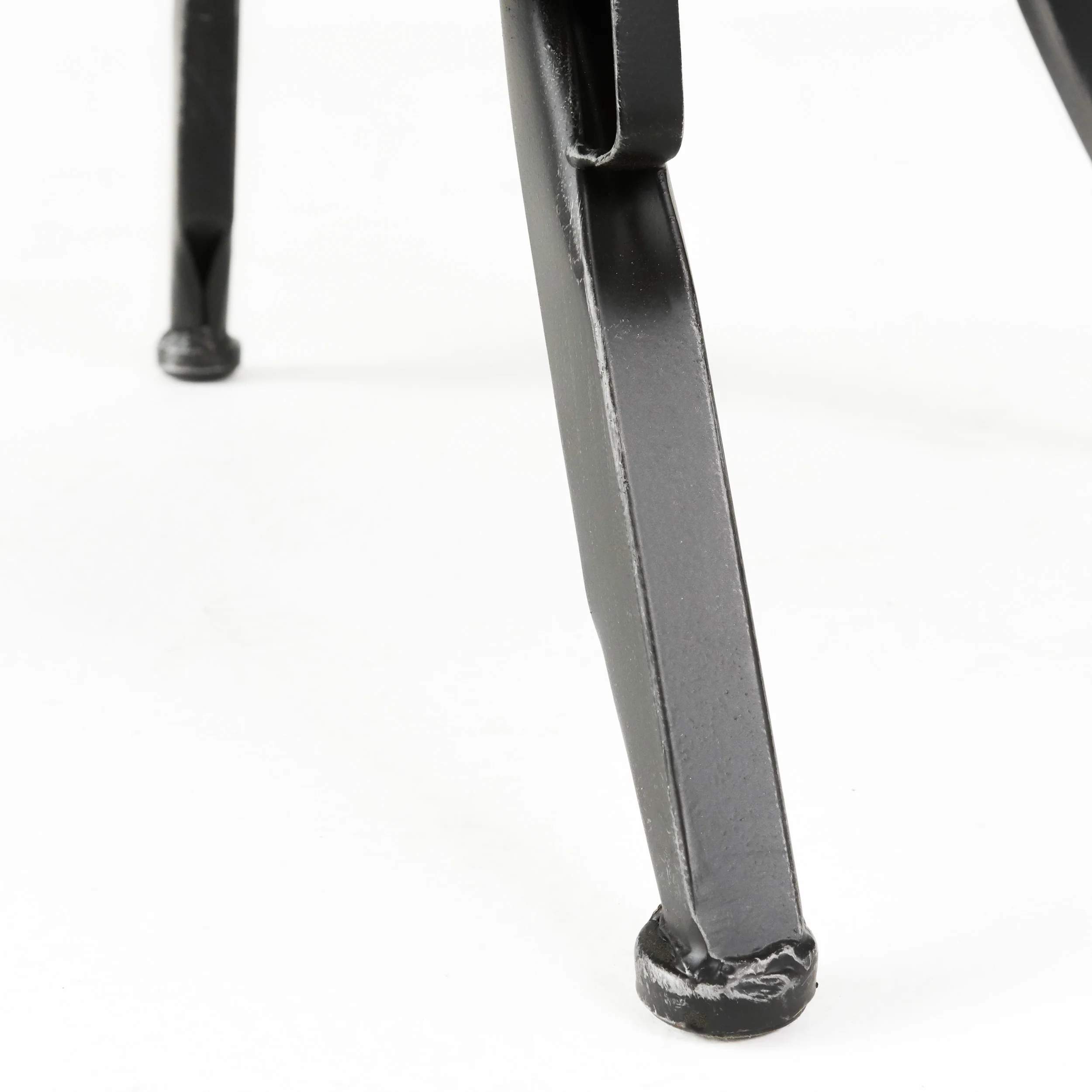 Samthorn Metal Industrial Adjustable Barstool With Backrest - furnishings