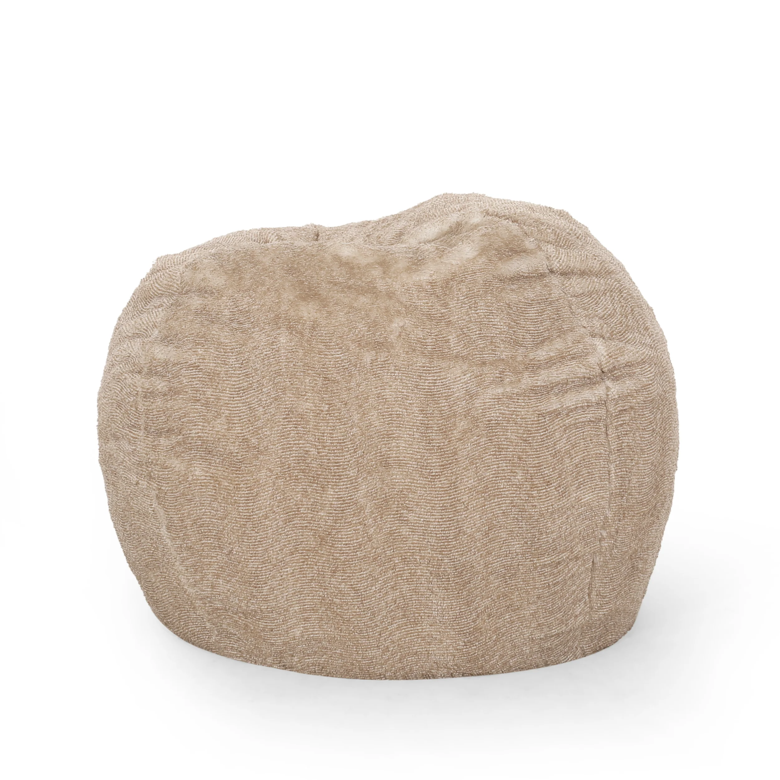 Maysville Modern Glam 3 Foot Faux Fur Winter Bean Bag - furnishings