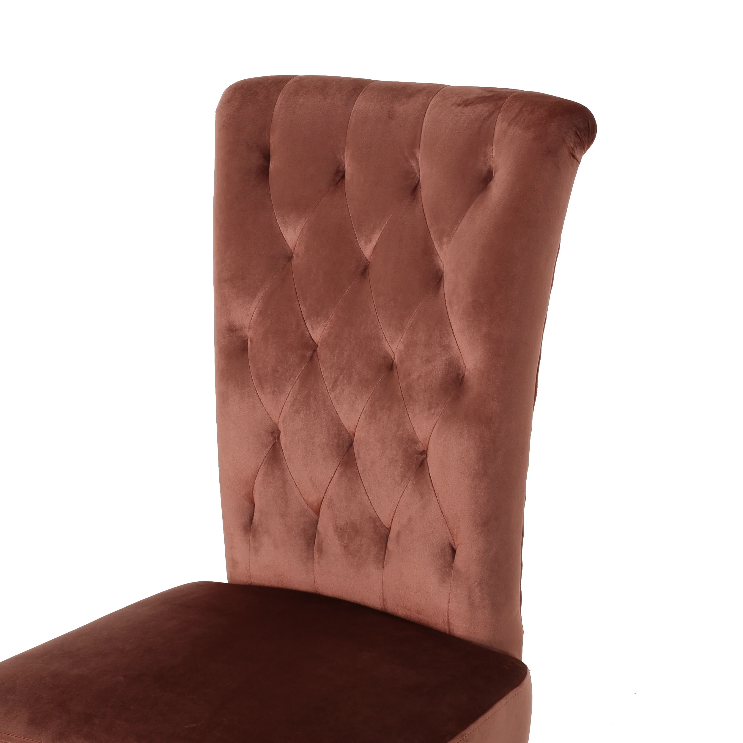 Venus Tufted New Velvet Dining Chair - Set of 2 - furnishings