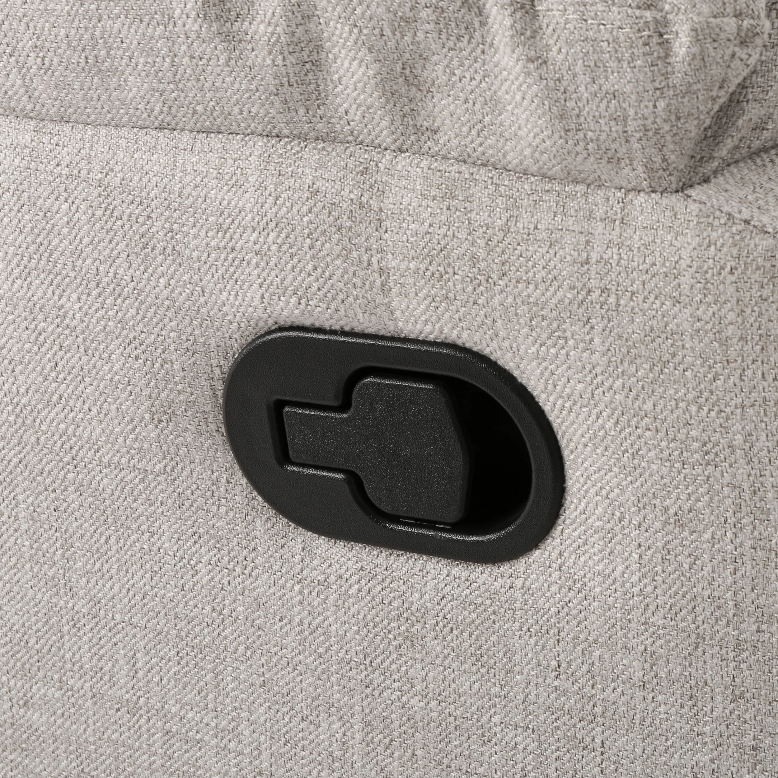 Scarlett Contemporary Pillow Top Fabric Upholstered Gliding Recliner Chair - furnishings