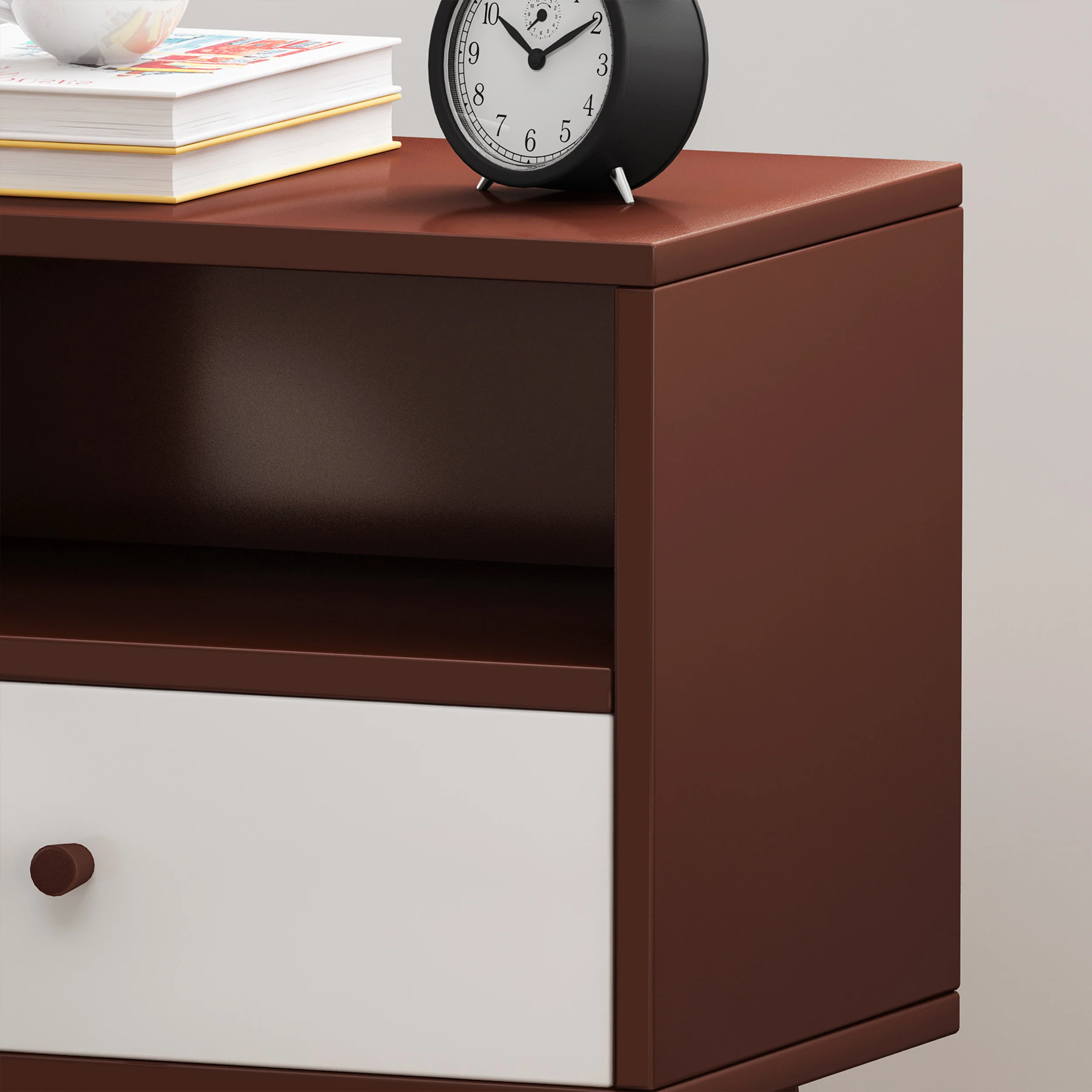 Ponelli Mid-Century Modern Side Table - furnishings