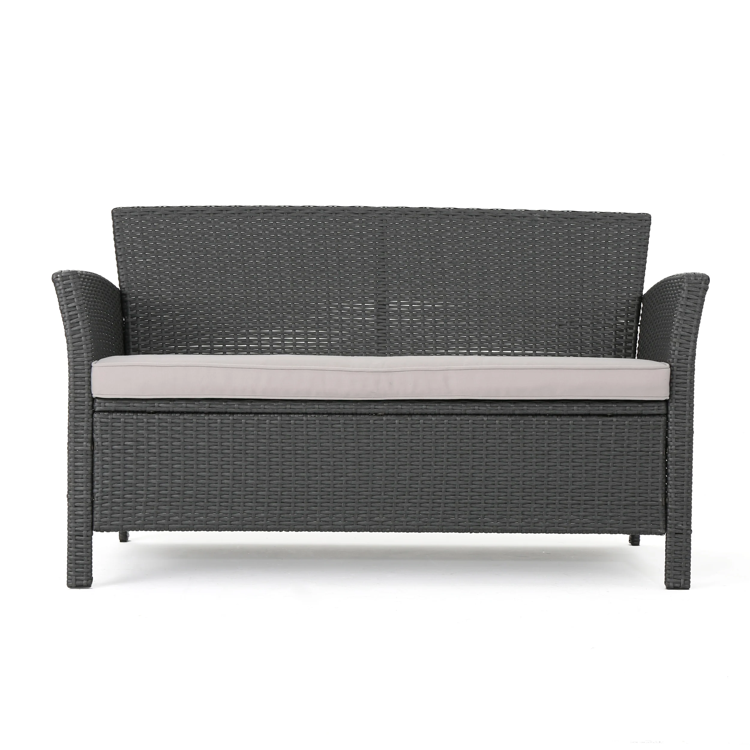 Tori Outdoor Wicker Loveseat - furnishings