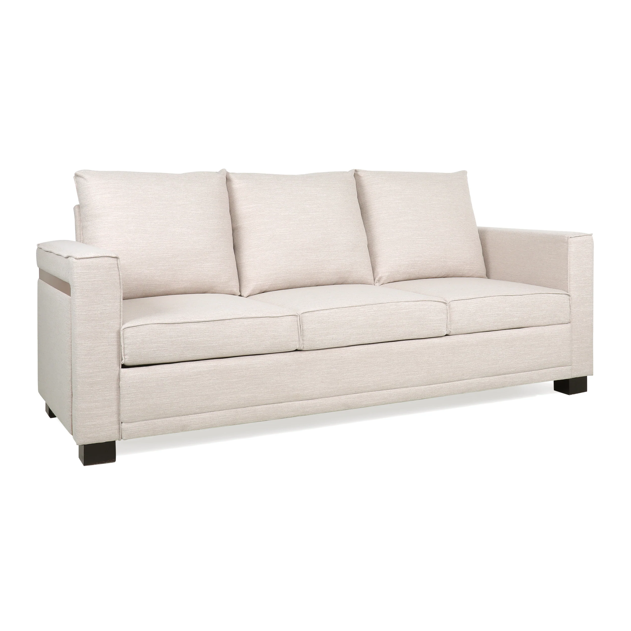 Moultrie Contemporary Upholstered 3 Seater Sofa - furnishings