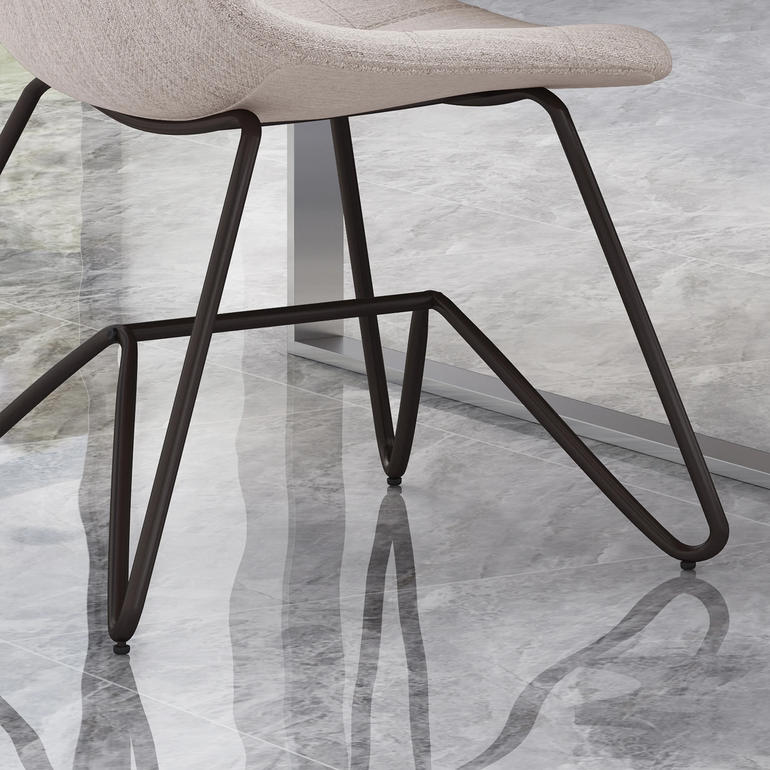 Mailee Fabric Dining Chair (Set of 2) - furnishings