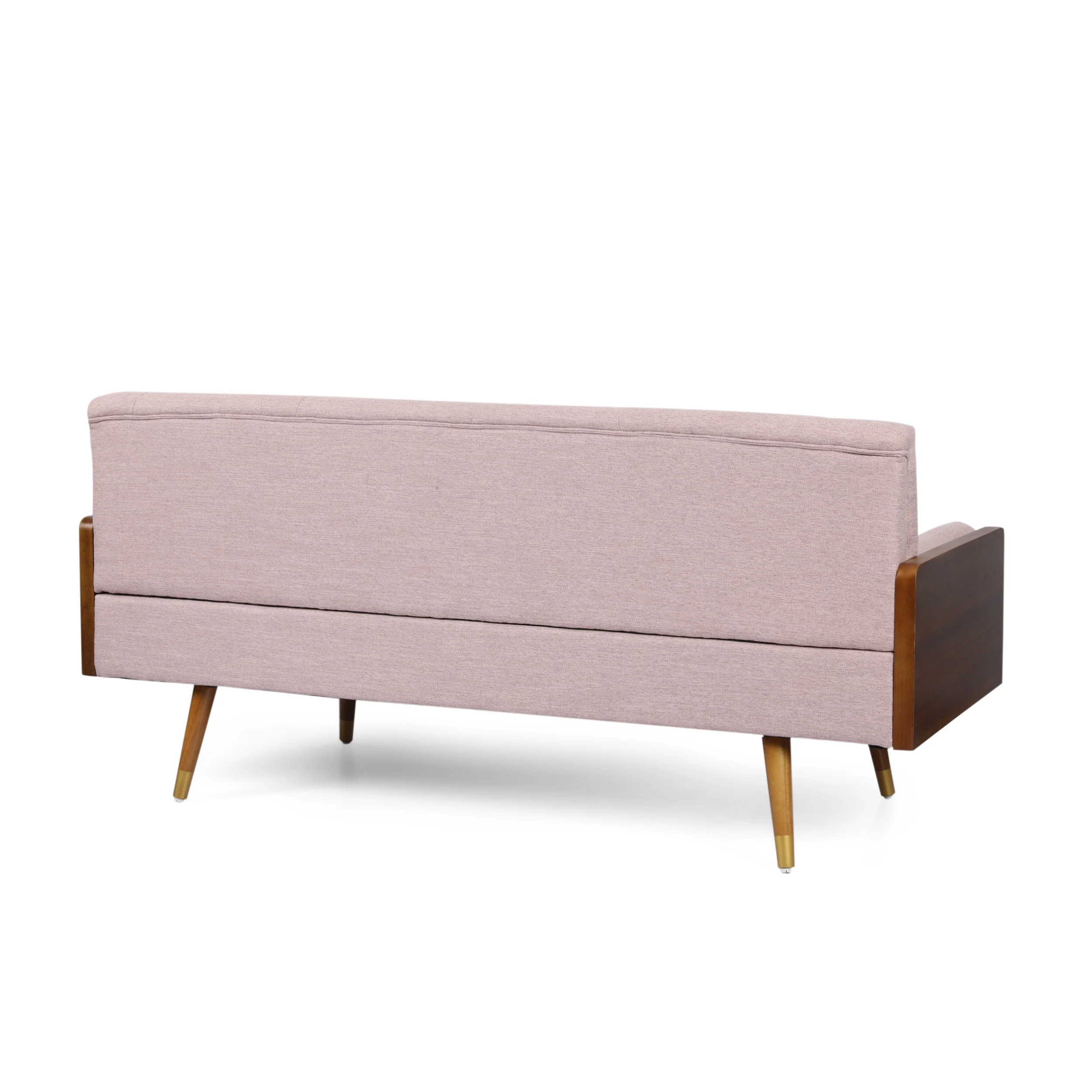 Aidan Mid Century Modern Tufted Fabric Sofa - furnishings