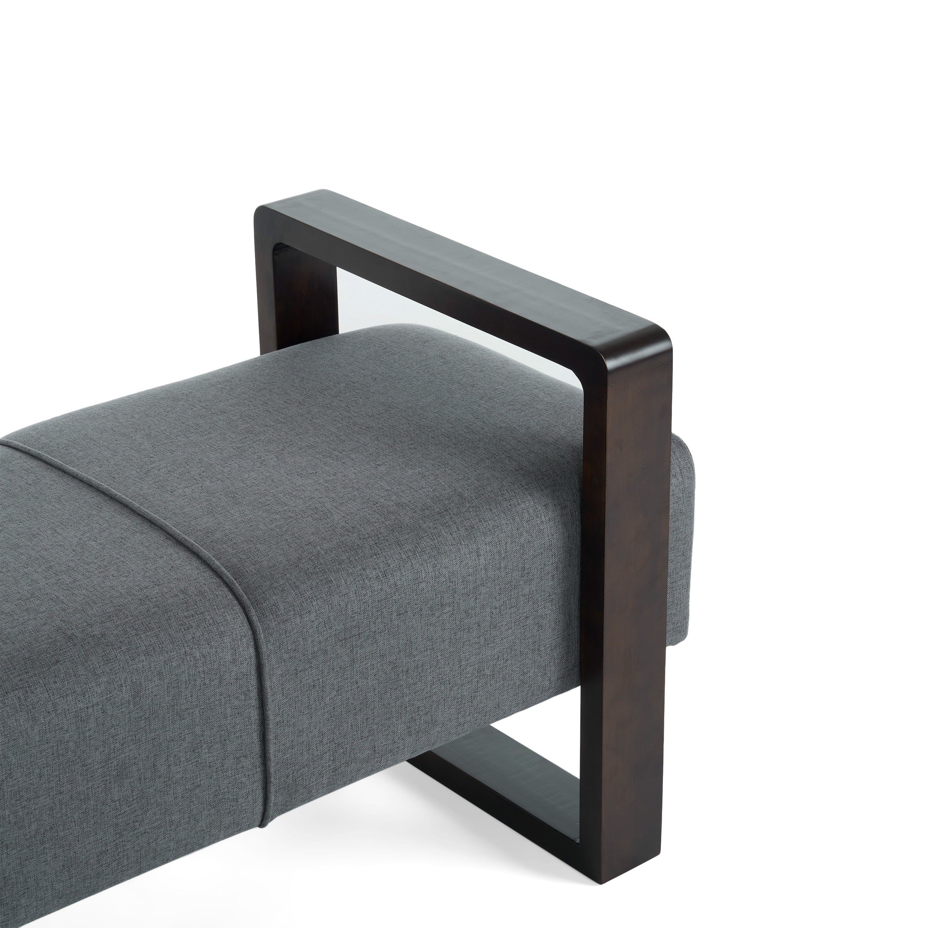 Caelum Modern Fabric Ottoman Bench - furnishings