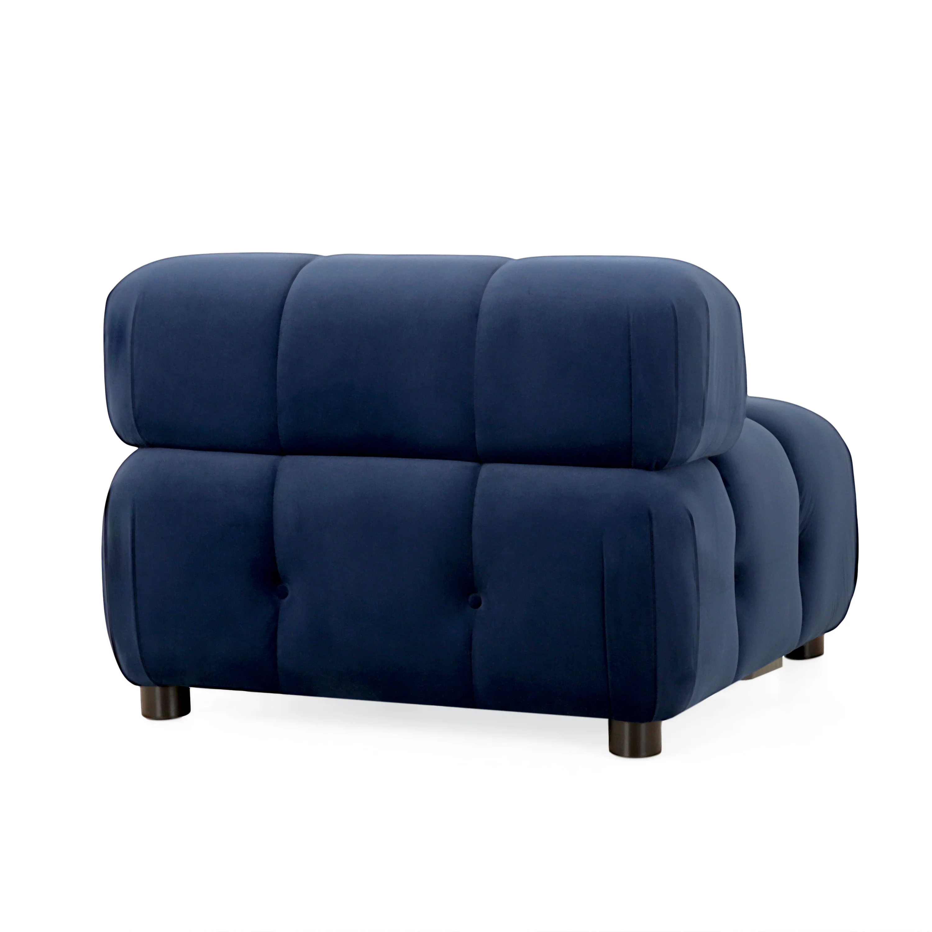 Kildare Velvet Tufted Club Chair - furnishings