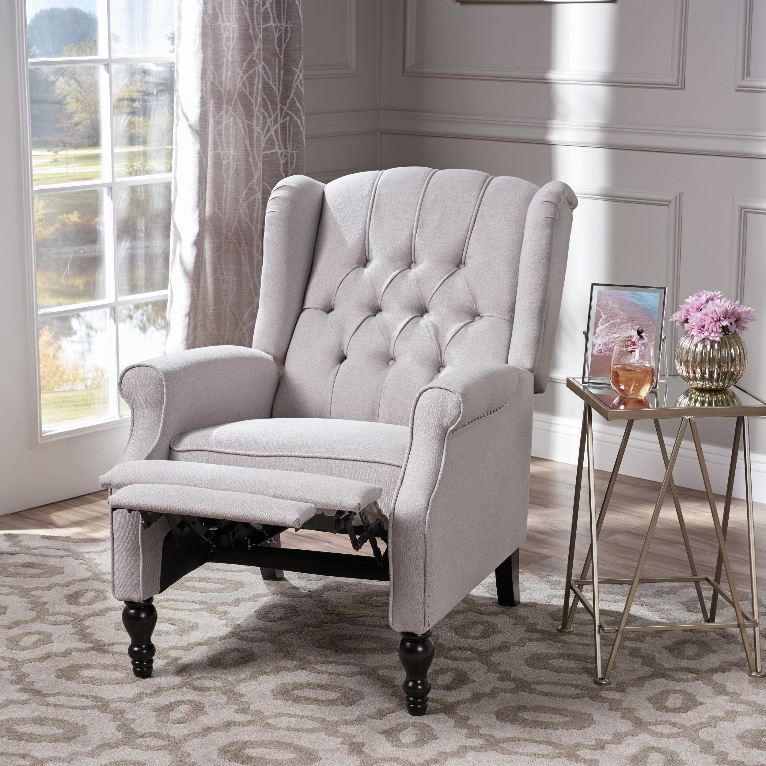 Elizabeth Tufted Back Recliner - furnishings