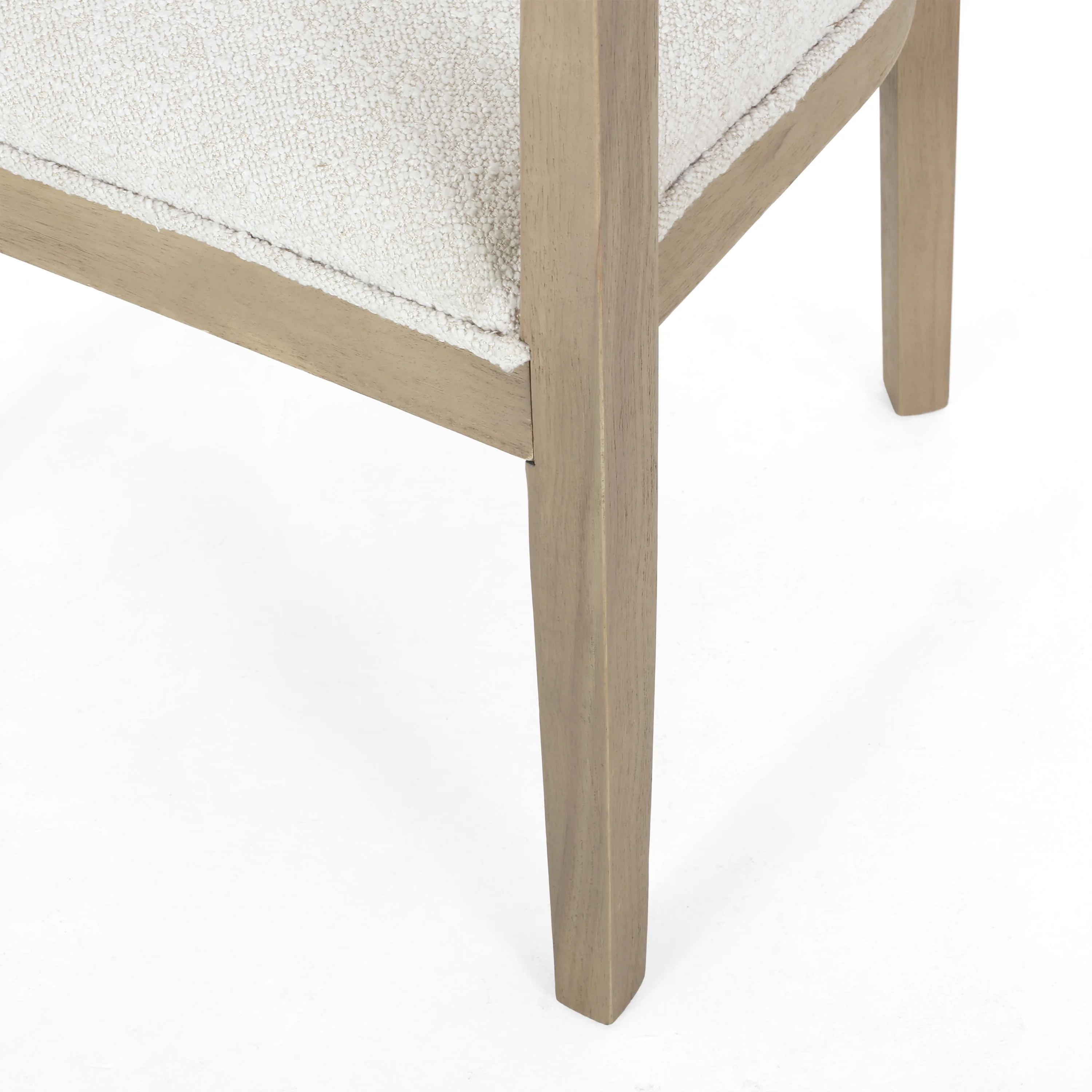 Vande Fabric Upholstered Wood Tub Dining Chairs, Set of 2 - furnishings