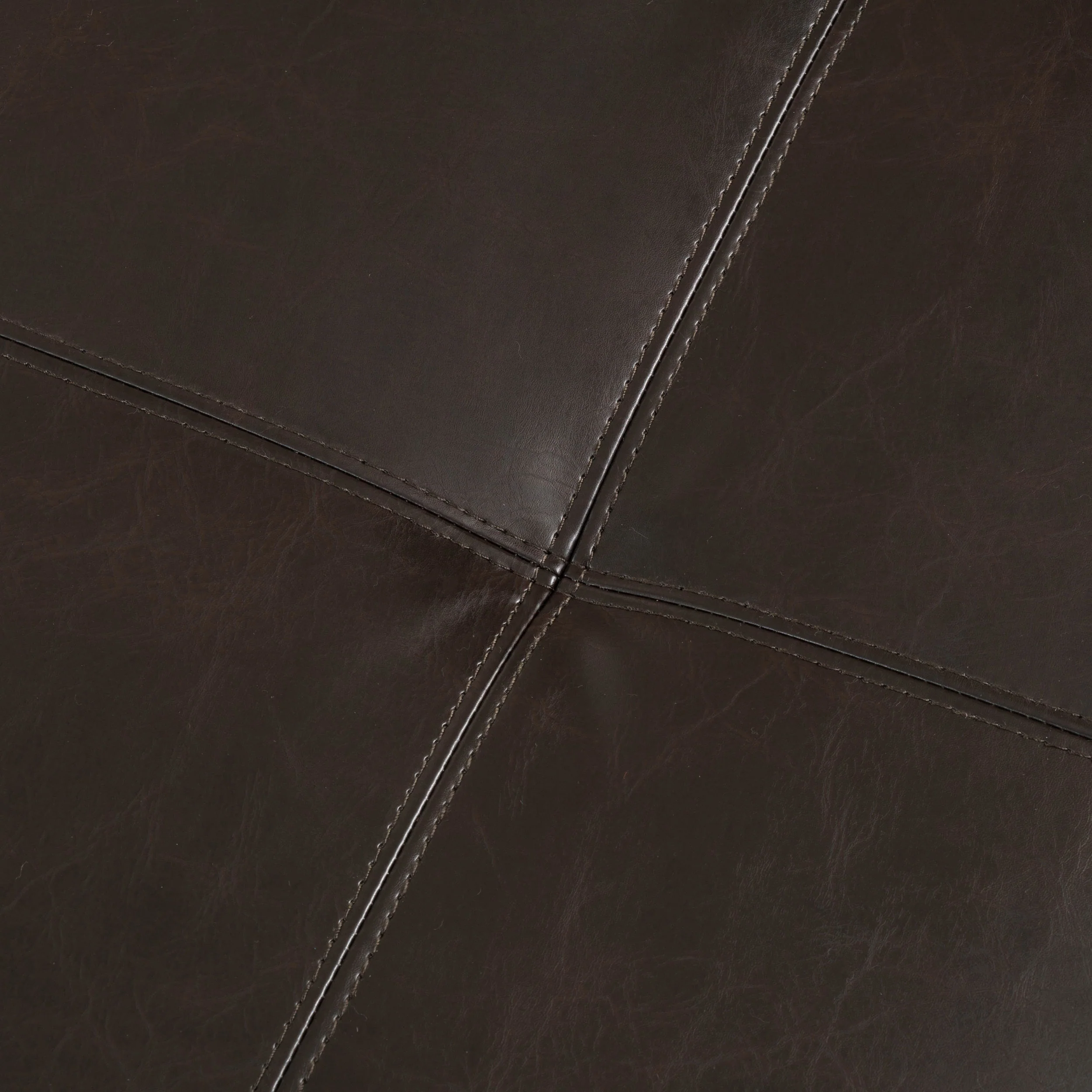 Lannisport Contemporary Button Tufted Brown Split Top Storage Ottoman - furnishings