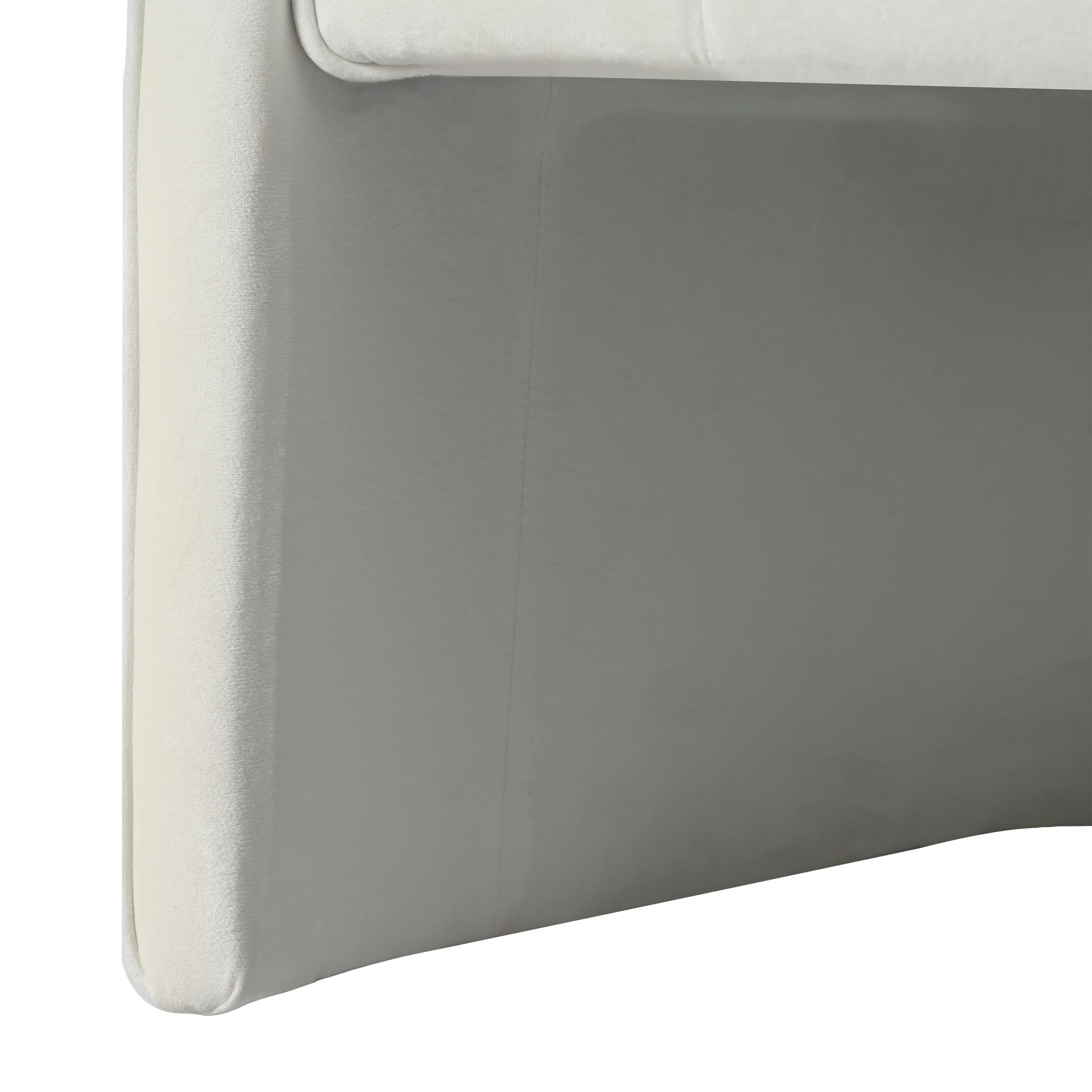 Brazal Modern Velvet Accent Club Chair - furnishings