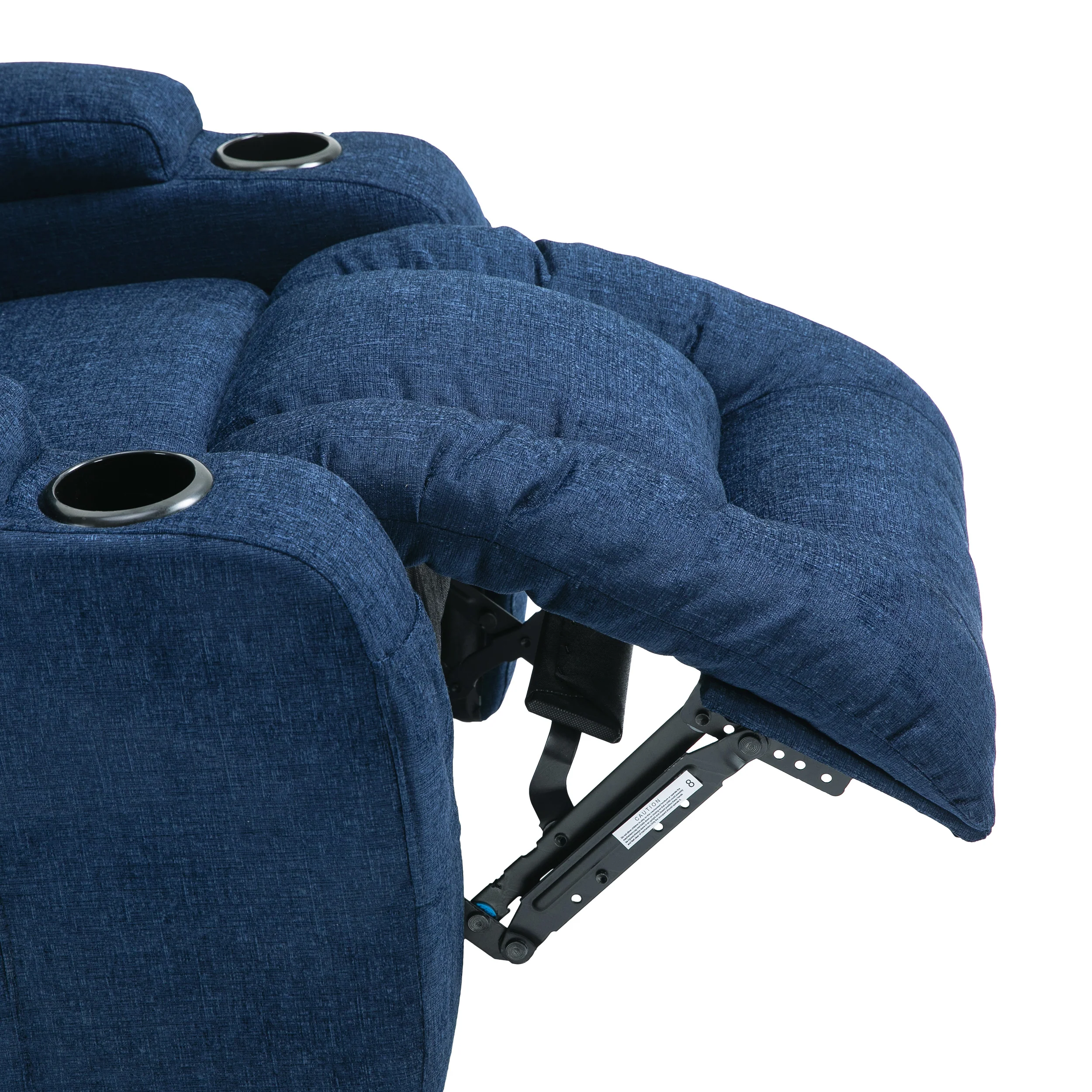 Ellerslie Contemporary Pillow Tufted Massage Recliner - furnishings