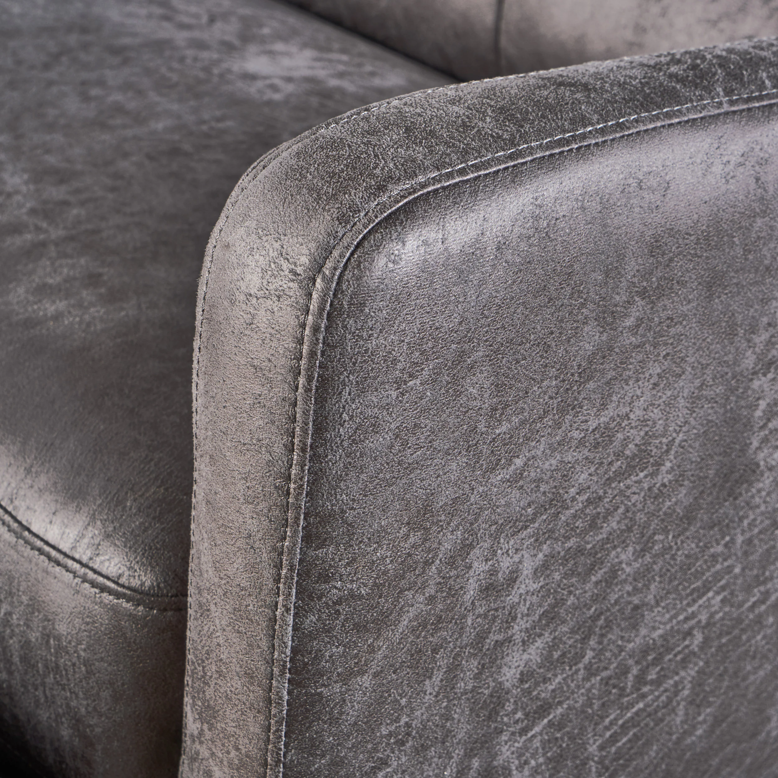 Hana Plush Cushion Tufted Back Microfiber Loveseat Recliner - furnishings