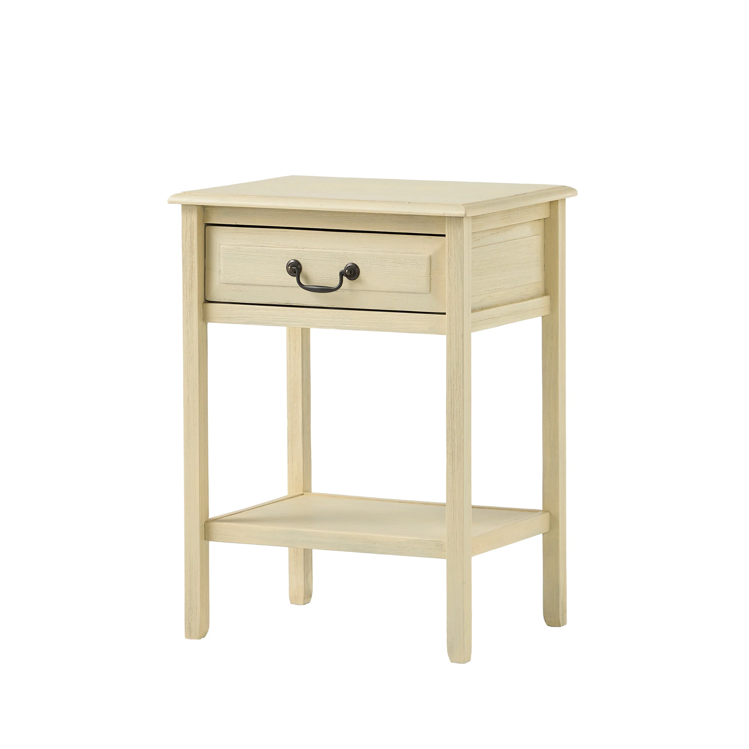 Noah Weathered Wood Top Drawer Accent Table - furnishings