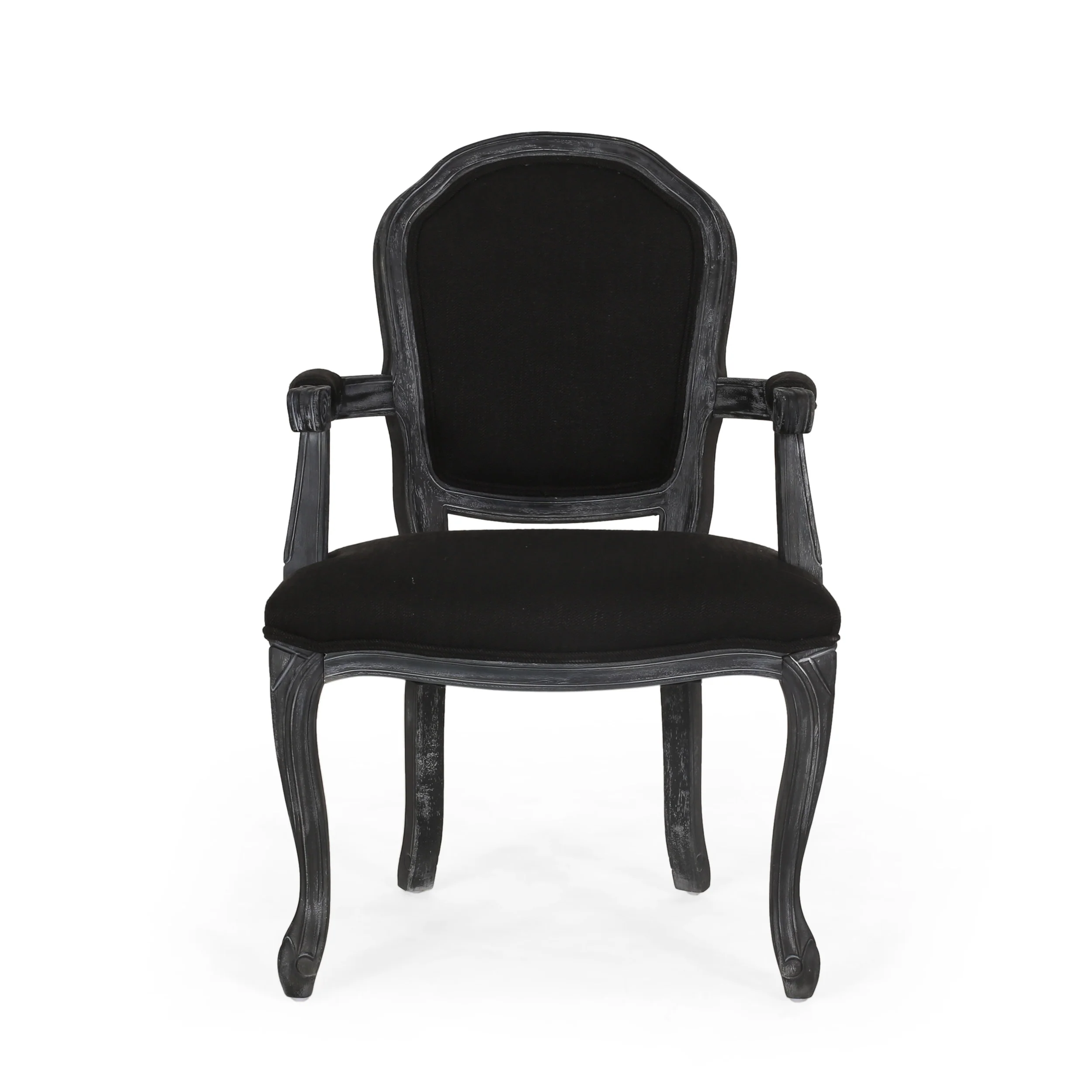 Fairgreens Traditional Upholstered Dining Chairs, Set of 2 - furnishings