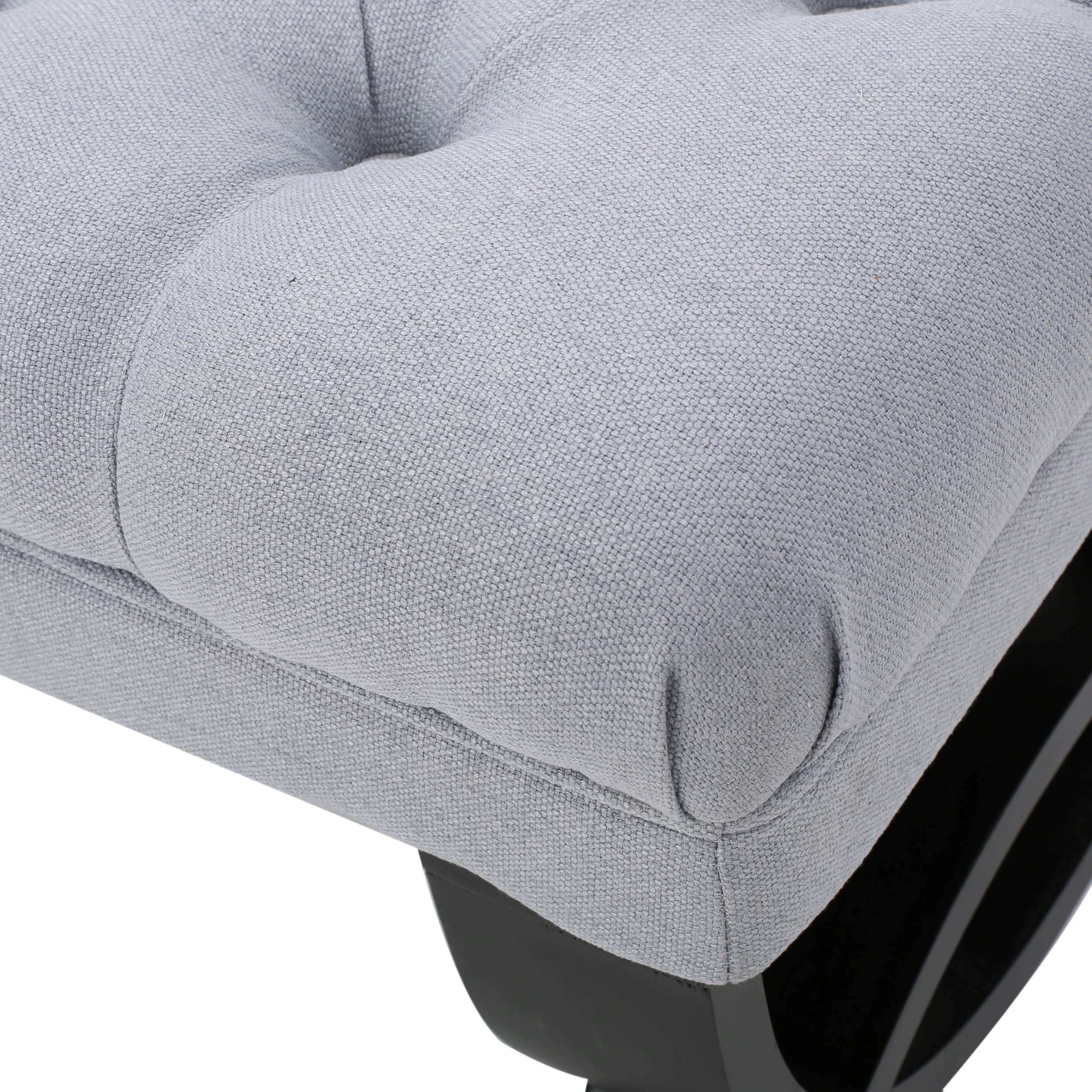 Reddington Tufted Fabric Ottoman Bench - furnishings