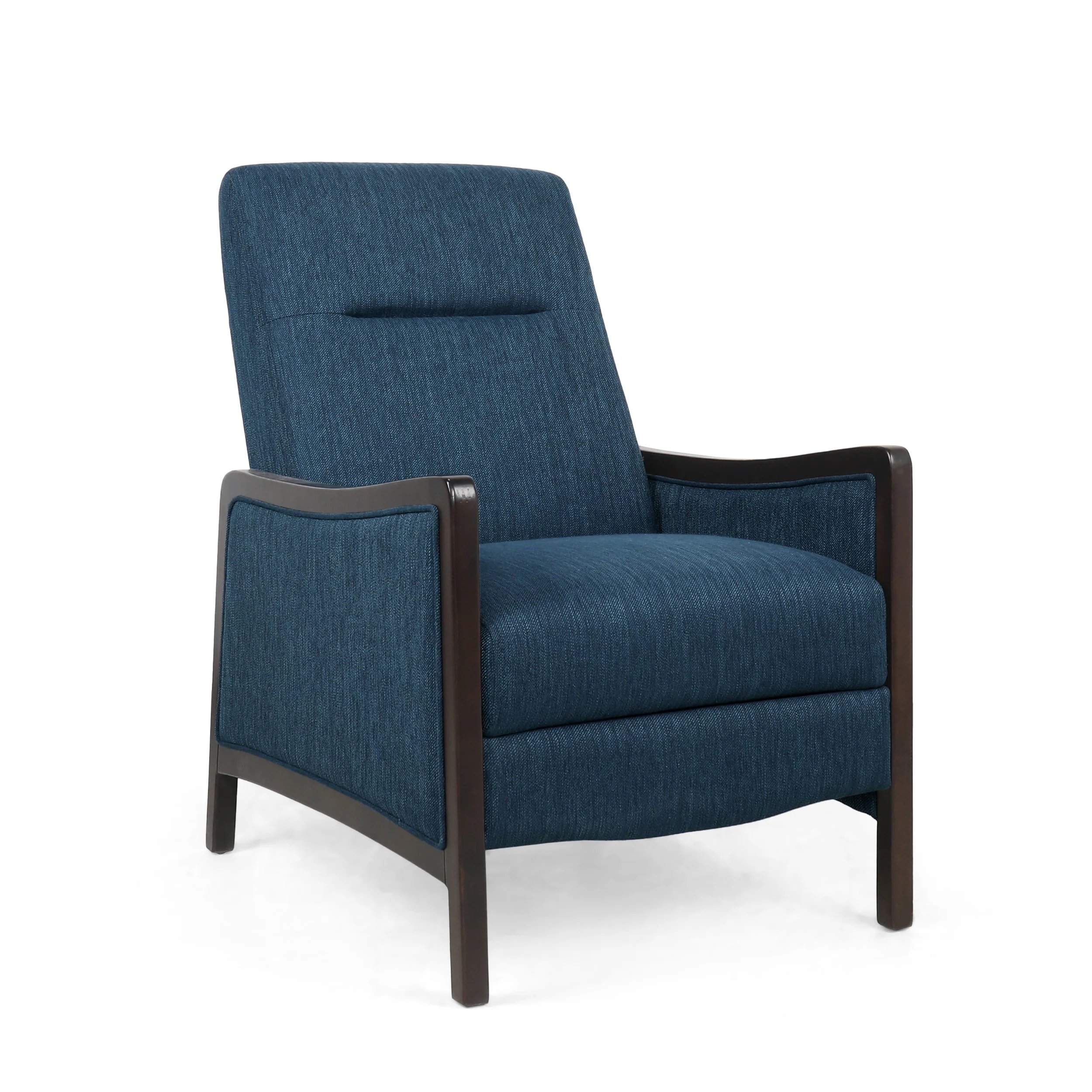 Drury Contemporary Upholstered Pushback Recliner - furnishings