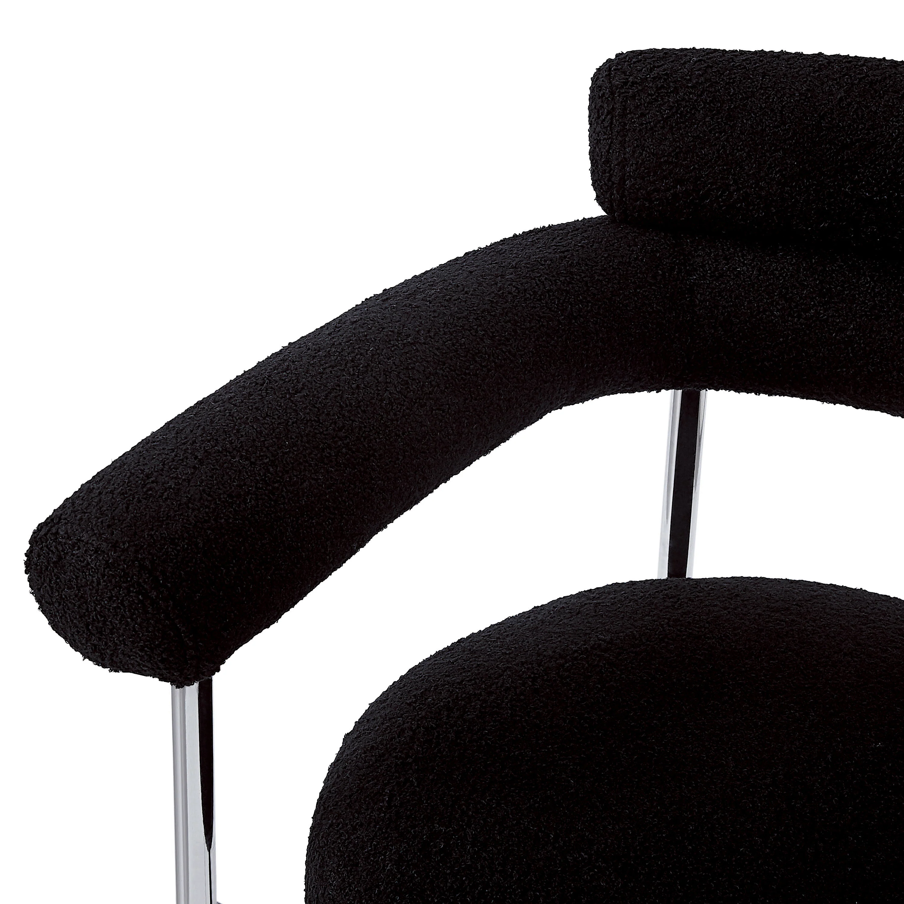 Jornic Modern Arm Upholstered Dining Chair - furnishings