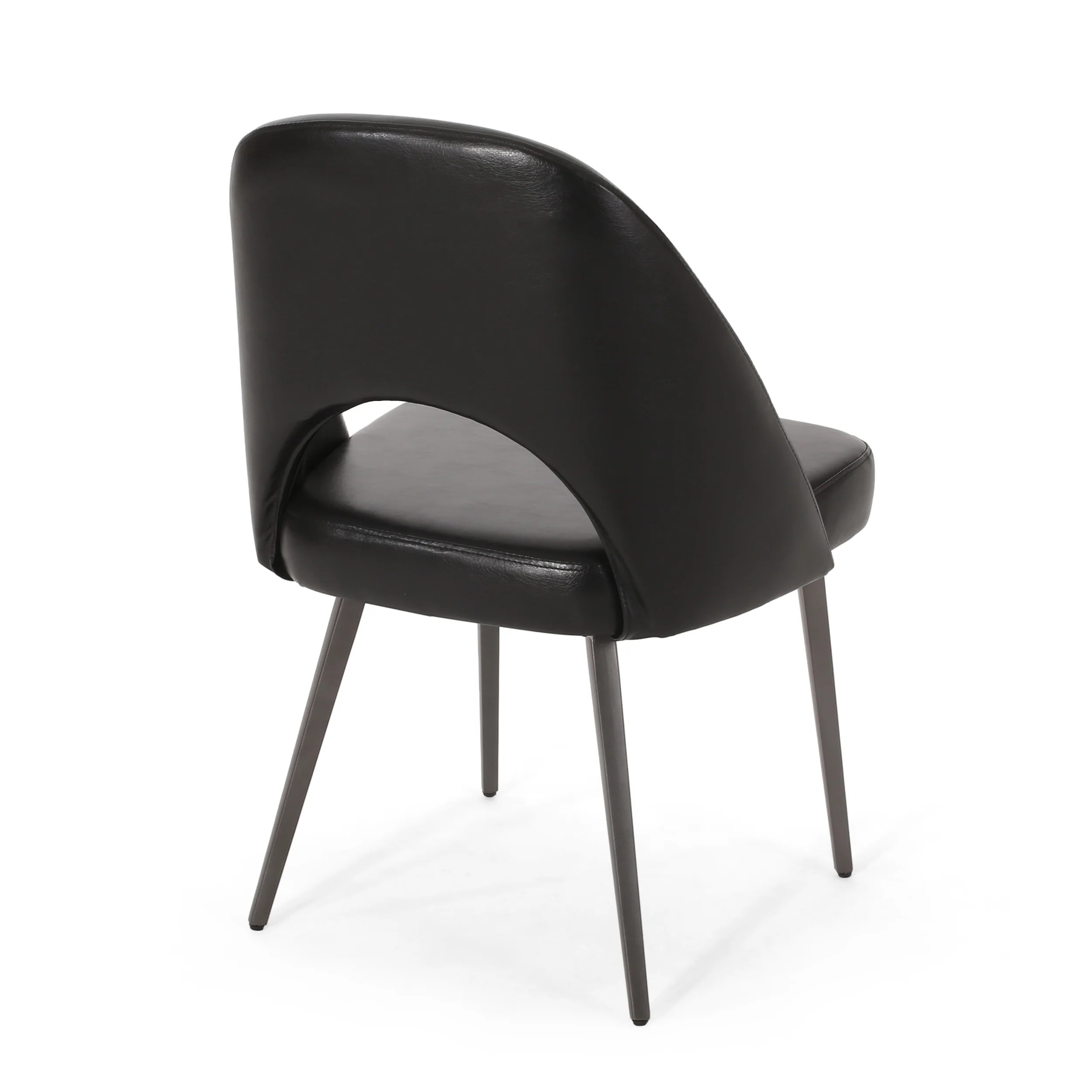 Odum Abbeville Contemporary Open Back Dining Chairs, Set of 2 - furnishings