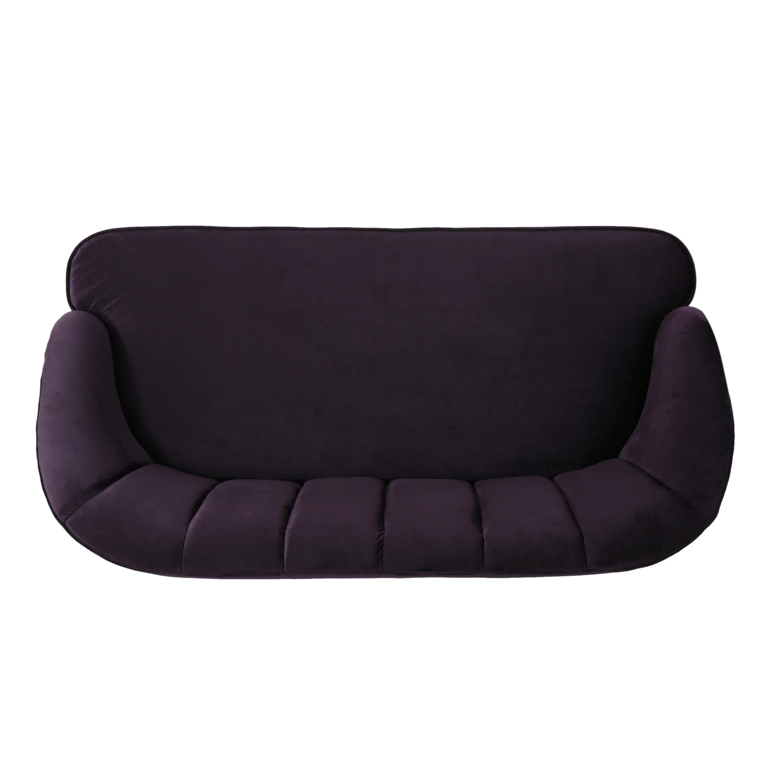 Scarlett Modern New Velvet Settee - furnishings