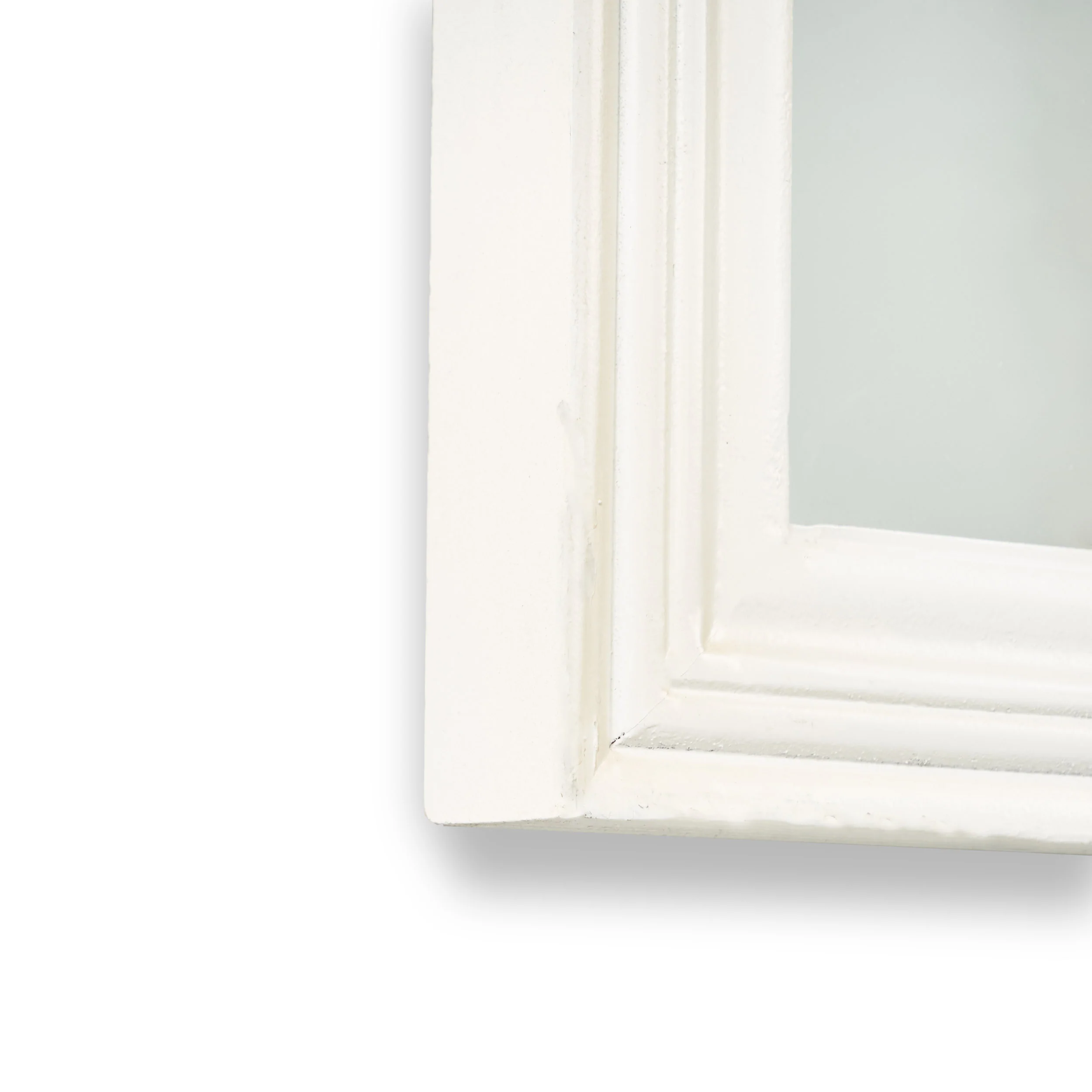 Zoe Rectangular Wooden Rustic Farmhouse Mirror - furnishings