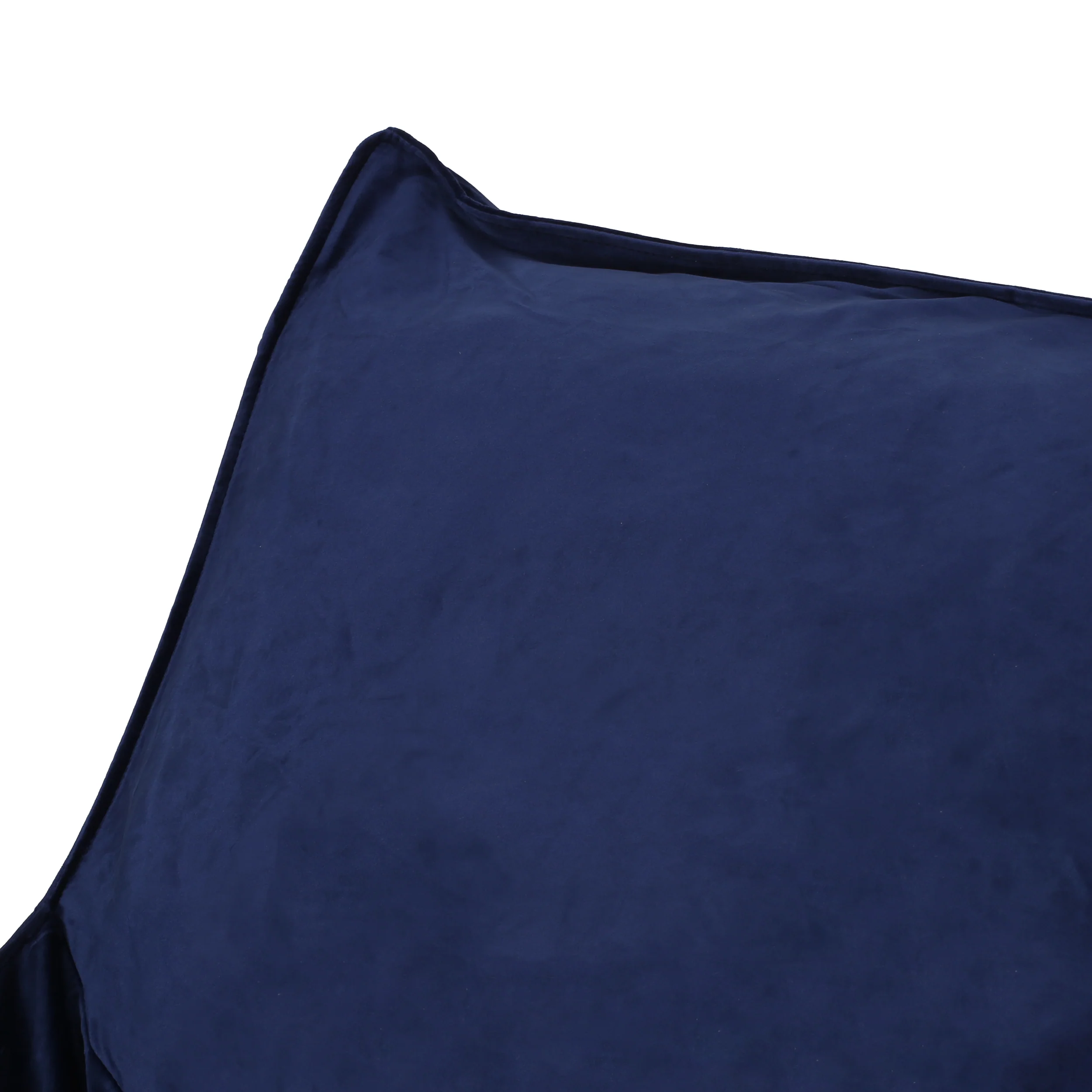 Calef Modern Velveteen 2 Seater Oversized Bean Bag Chair with Armrests - furnishings