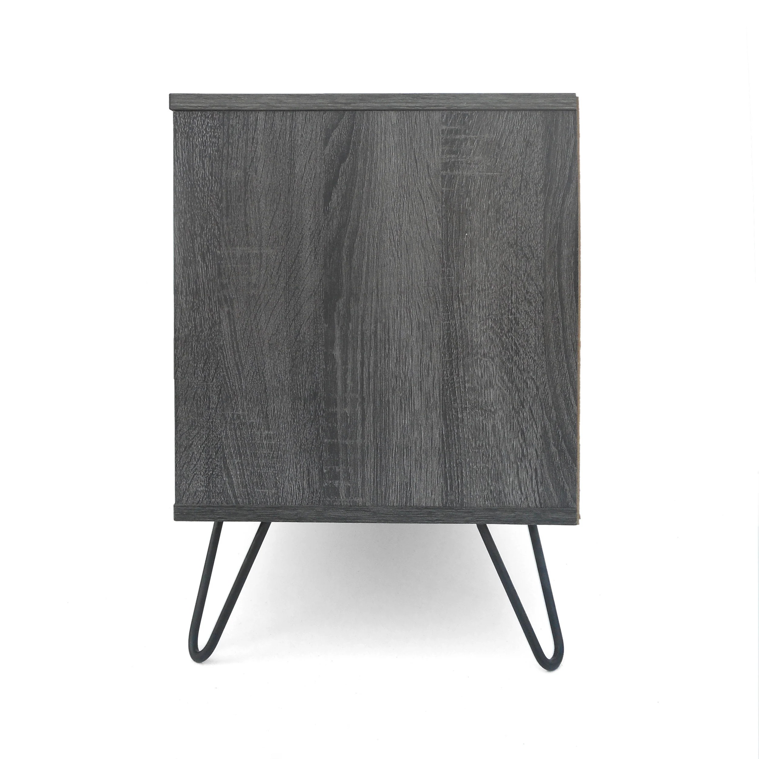 Kavala Mid Century 2 Piece TV Stand & Bookcase Set - furnishings