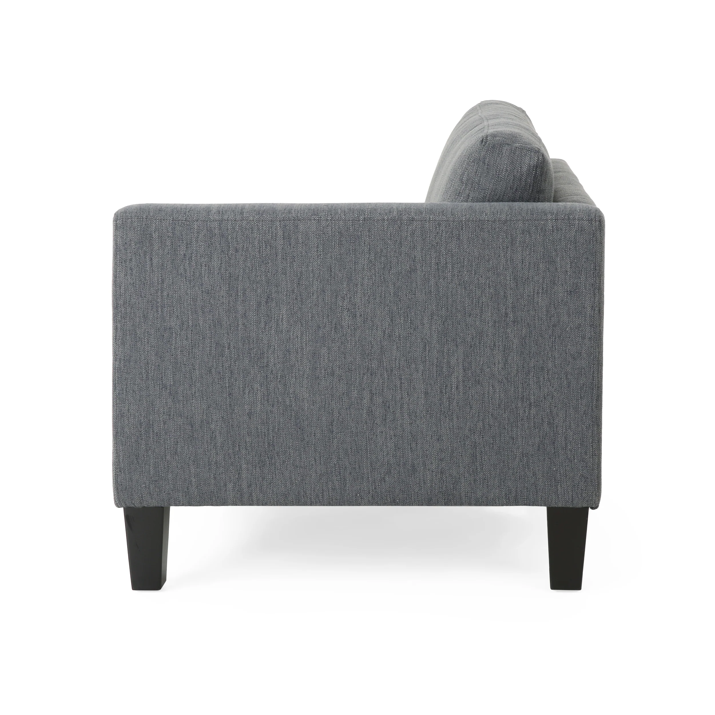 Ilaan Contemporary 4 Seater Fabric Sofa with Accent Pillows - furnishings