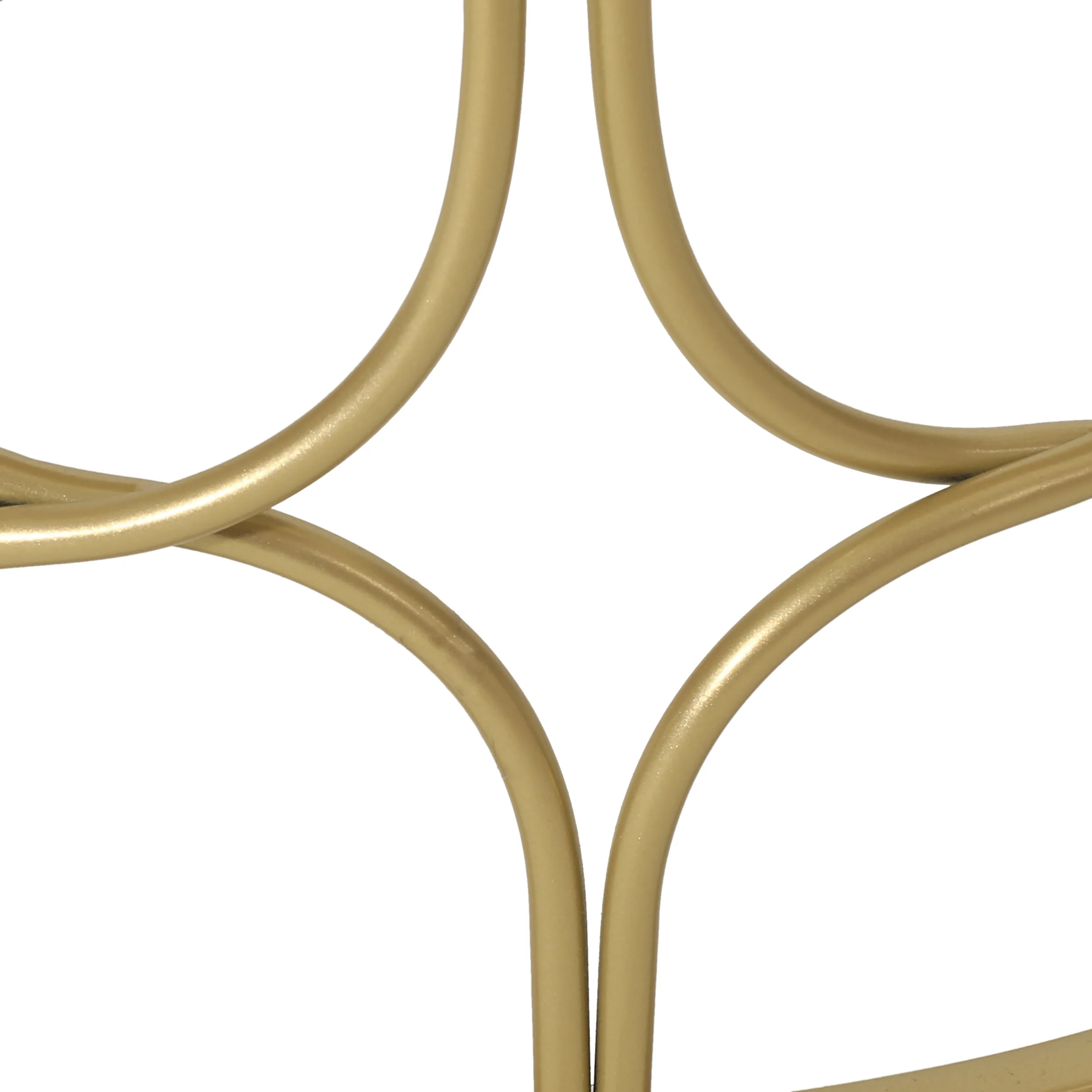 Tamarisk Modern Glam End Table, Champagne Gold - furnishings