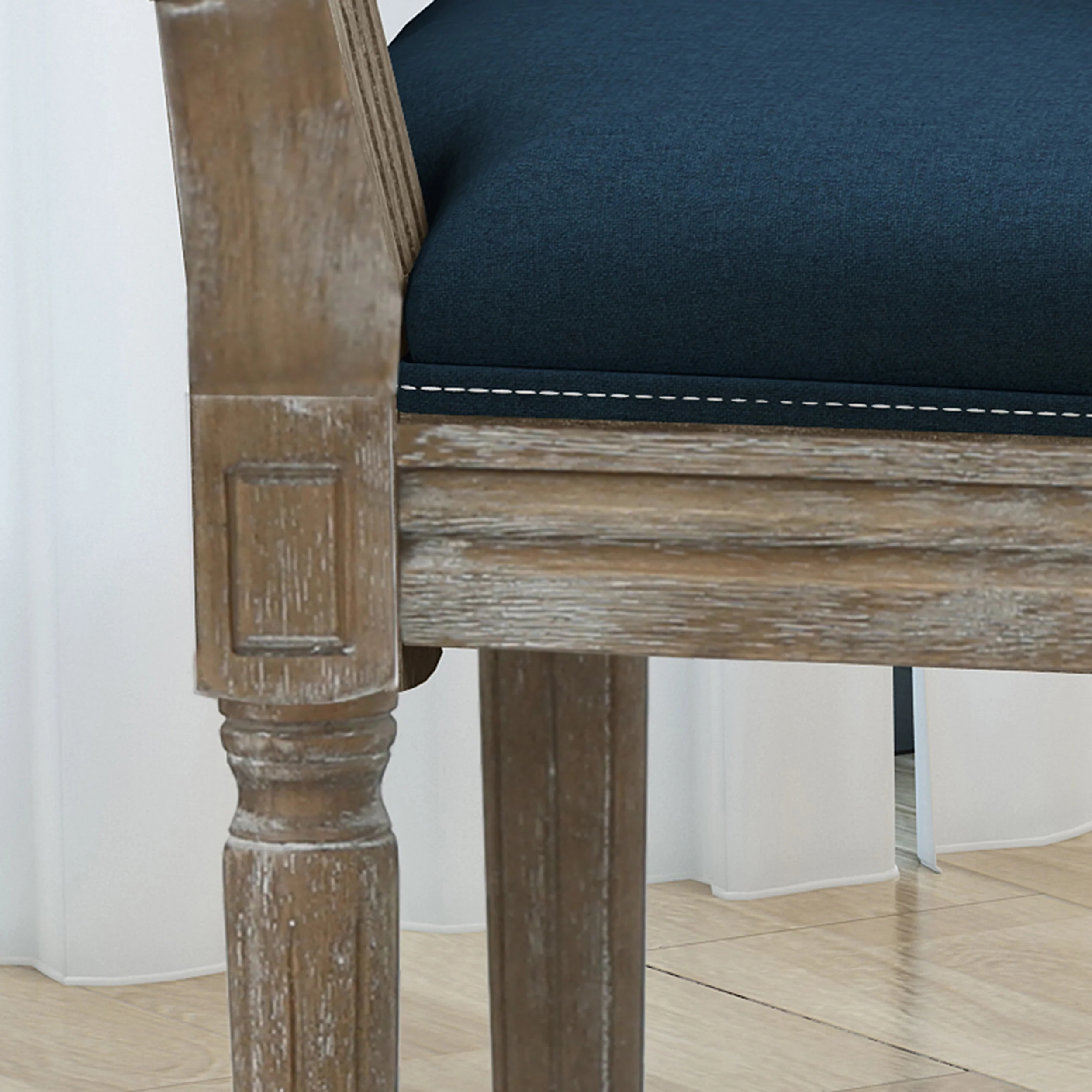Margaret Traditional Fabric Dining Chairs (Set of 2) - furnishings