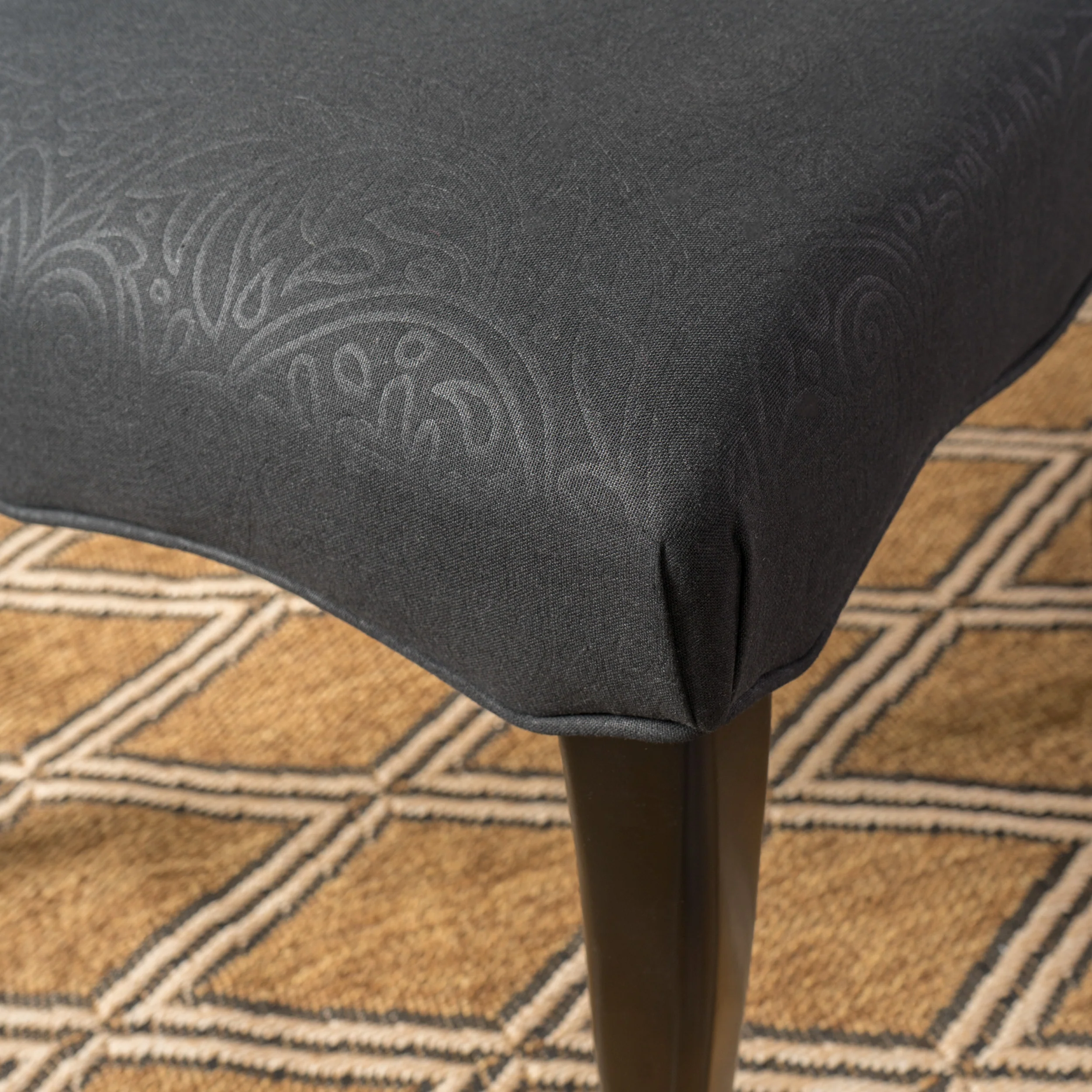 Hallie Traditional Tufted Armless Dining Chairs (Set of 2) - furnishings