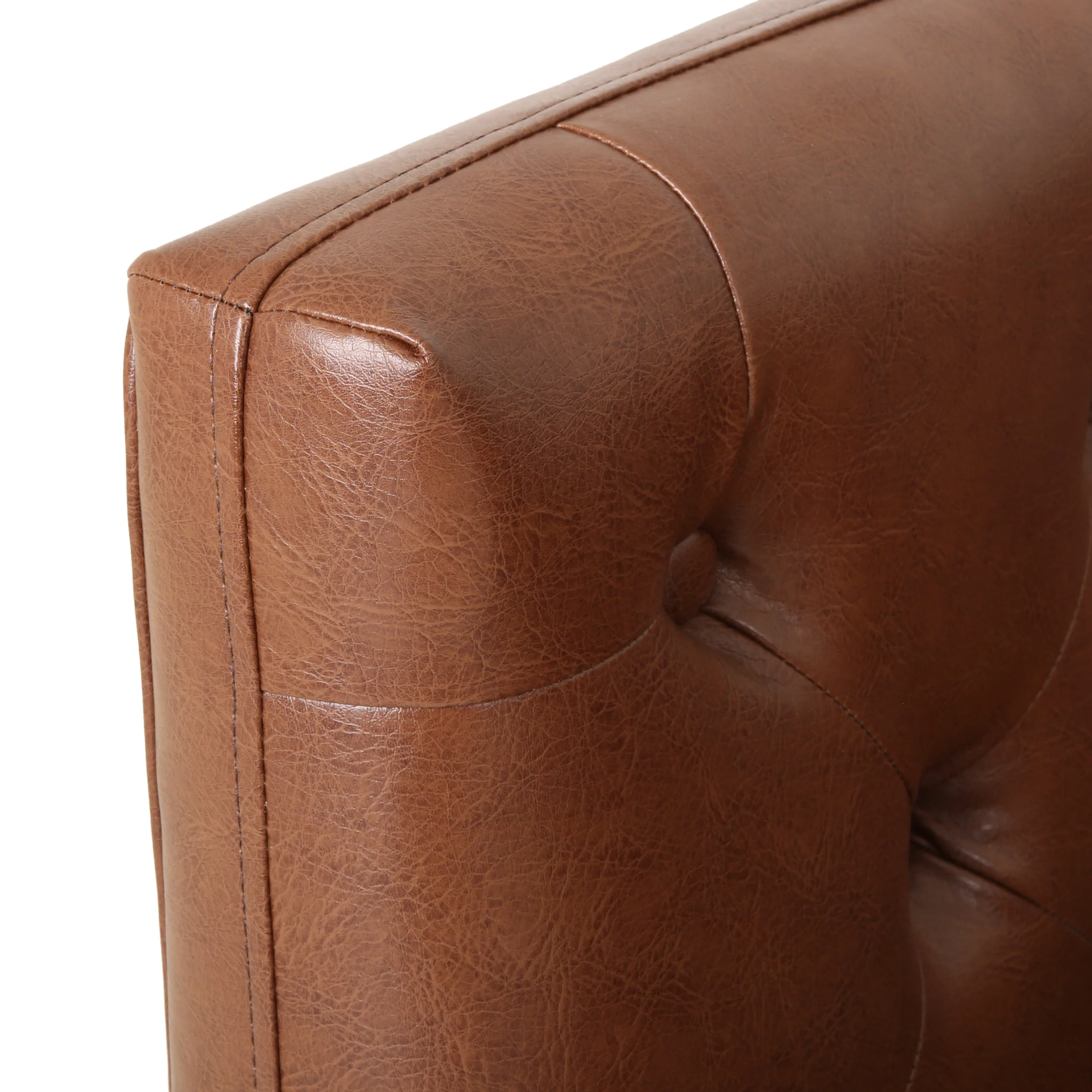 Drache Contemporary Upholstered Tufted Loveseat - furnishings