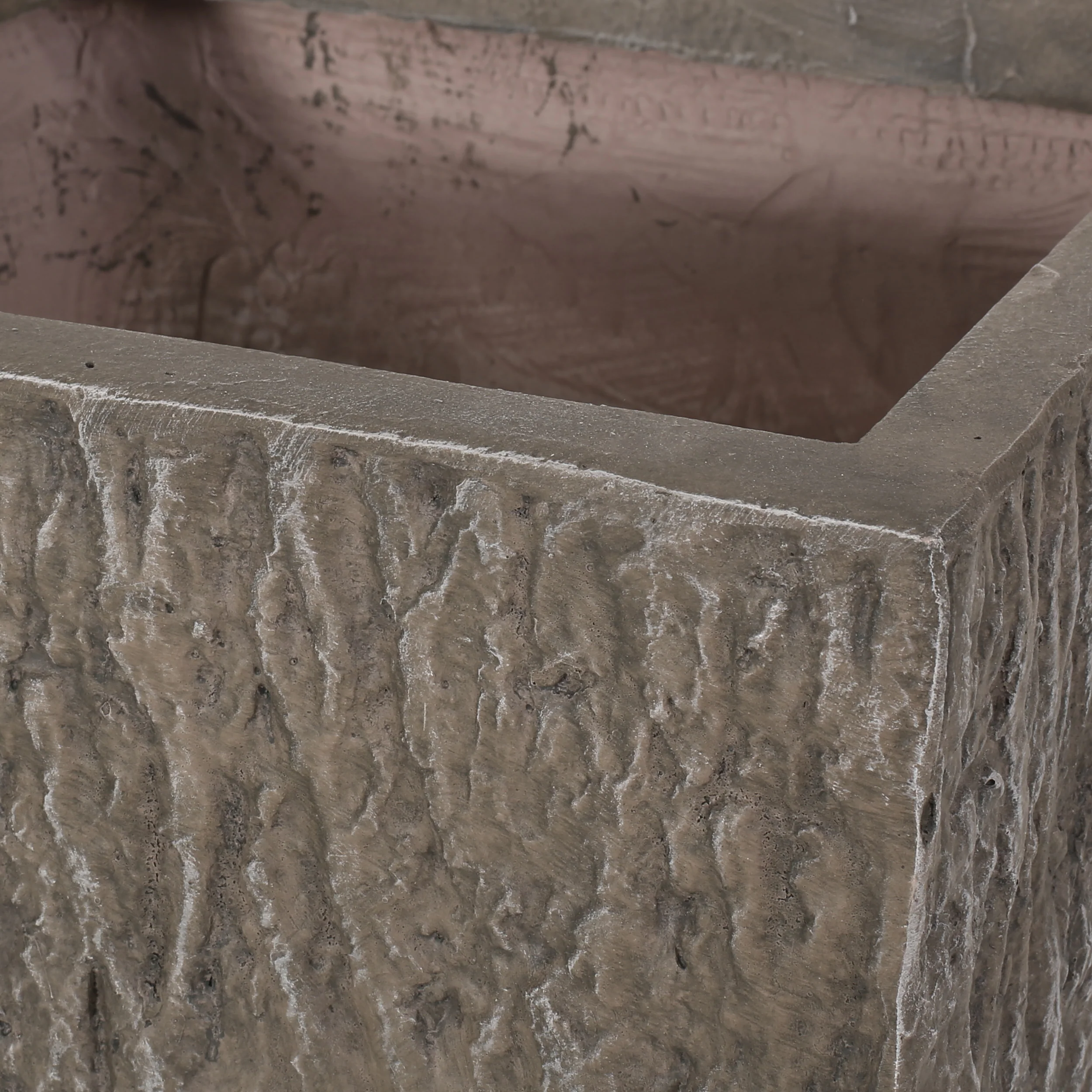 Berkamn Outdoor Cast Stone Planter - furnishings