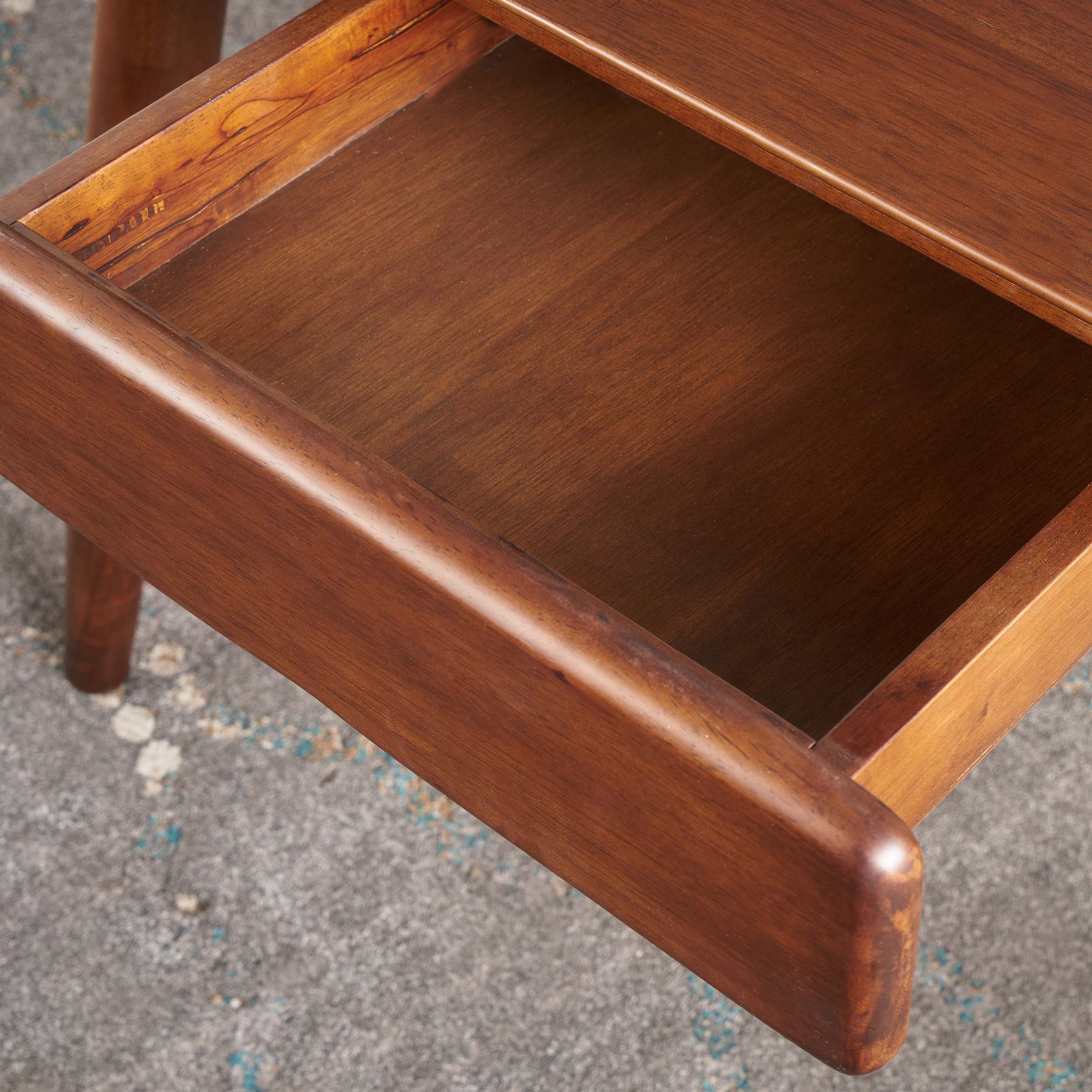 Kidman Wood Study Table with Faux Wood Overlay - furnishings